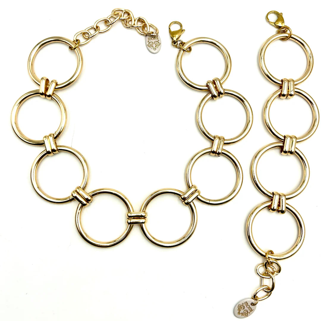 BRACCIALE Momi modello Chiara XL - ANELLI GROSSI
