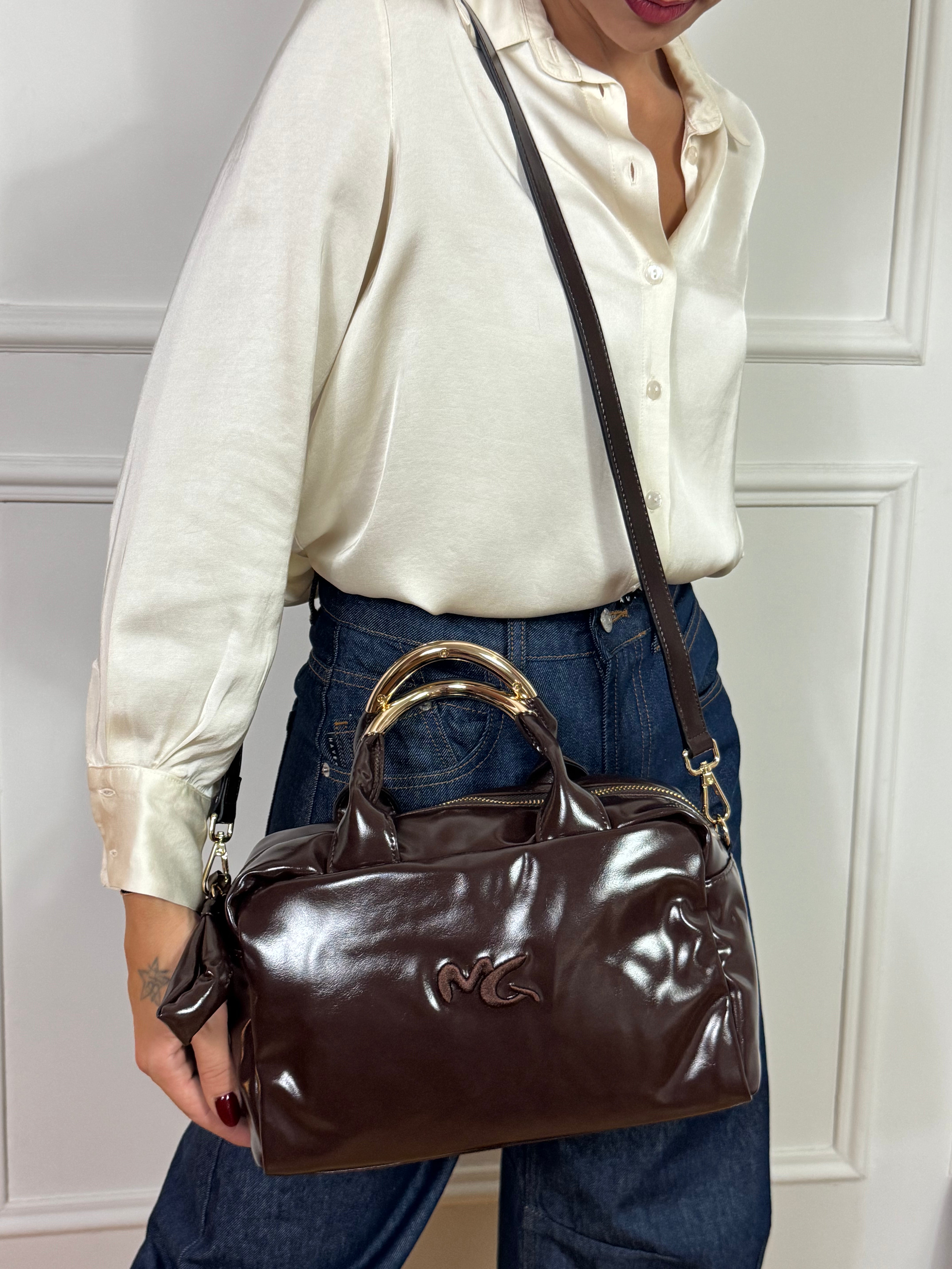 Borsa BAULETTO LUCIDO Manila Grace