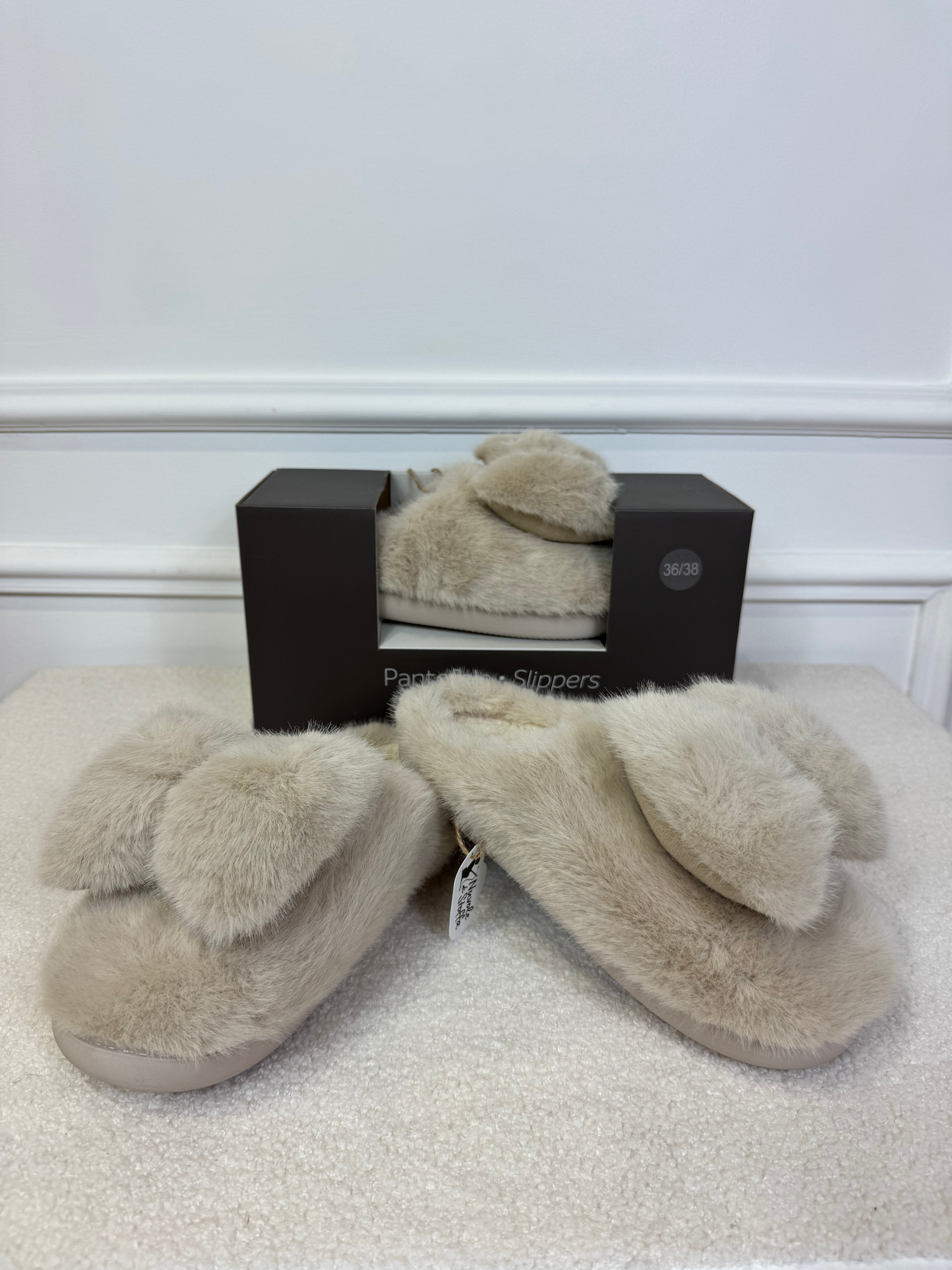 Ciabatta peluche FIOCCO