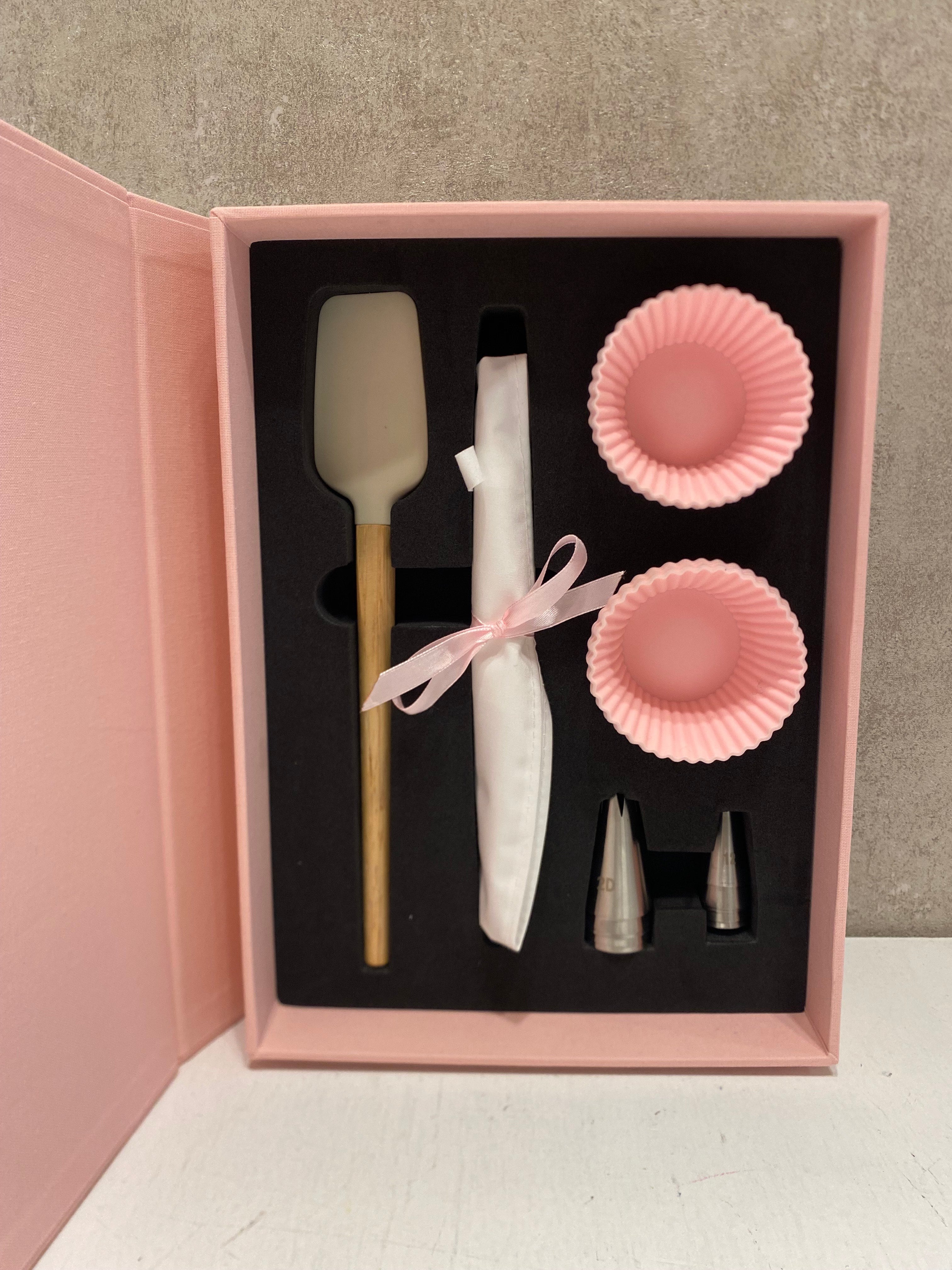 CUPCAKE scatola con utensili