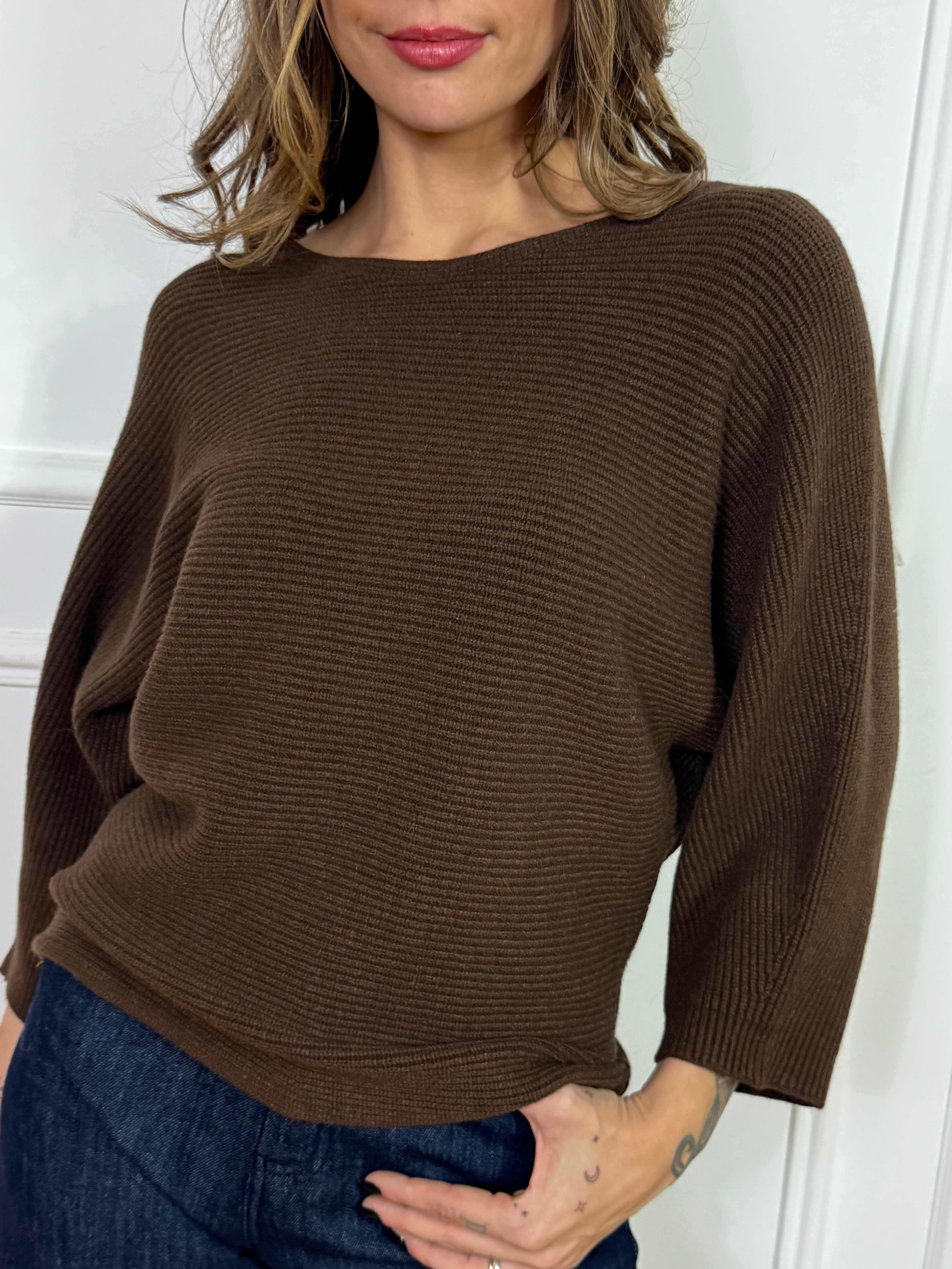 Maglia Kontatto KIMONO CANNETTATA