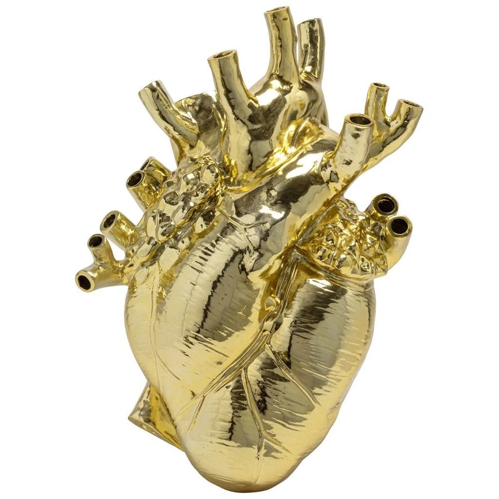 Vaso cuore ORO LOVE IN BLOOM SELETTI