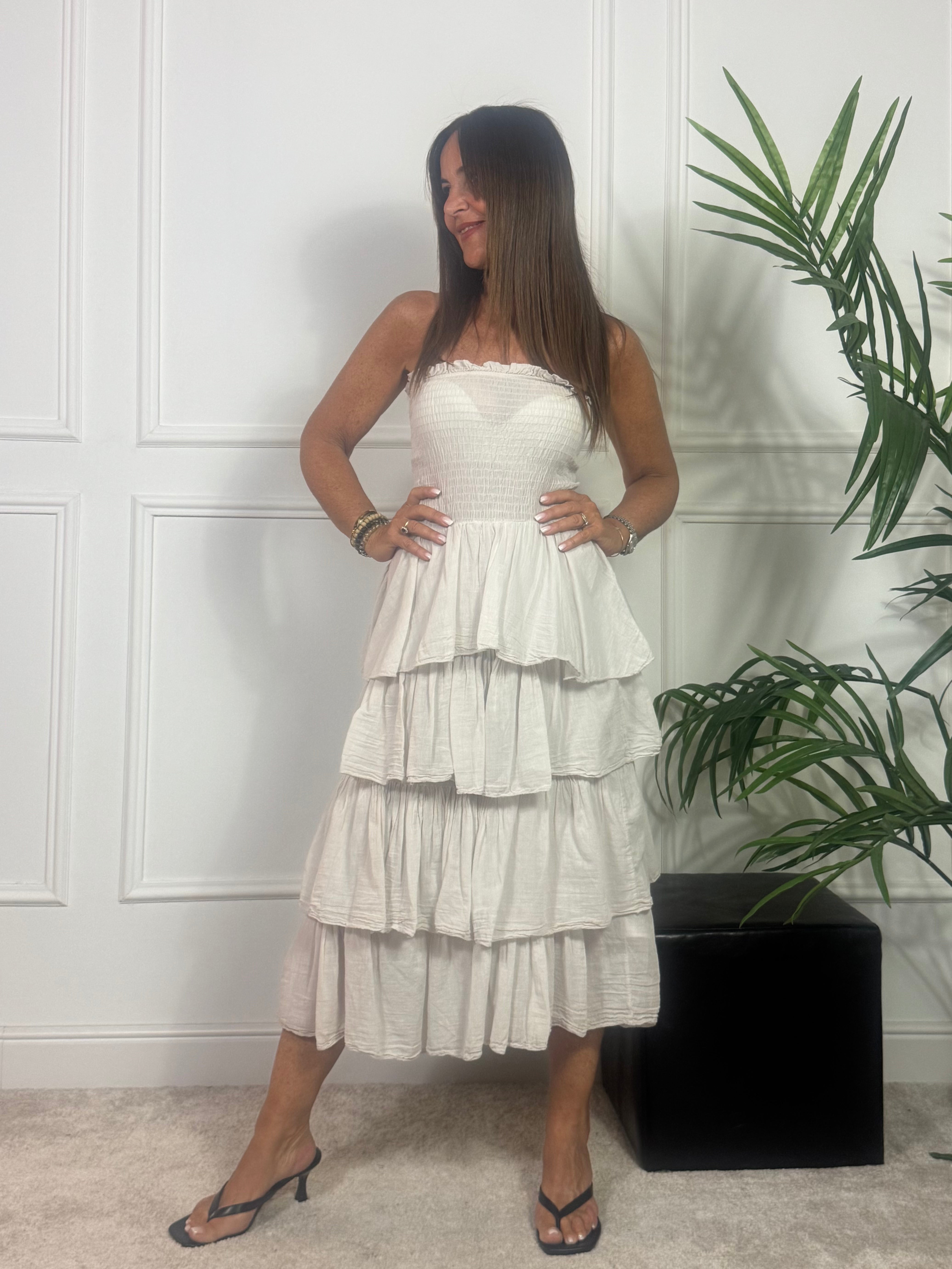 Abito a fascia / Gonna a balze Victoria ILMH