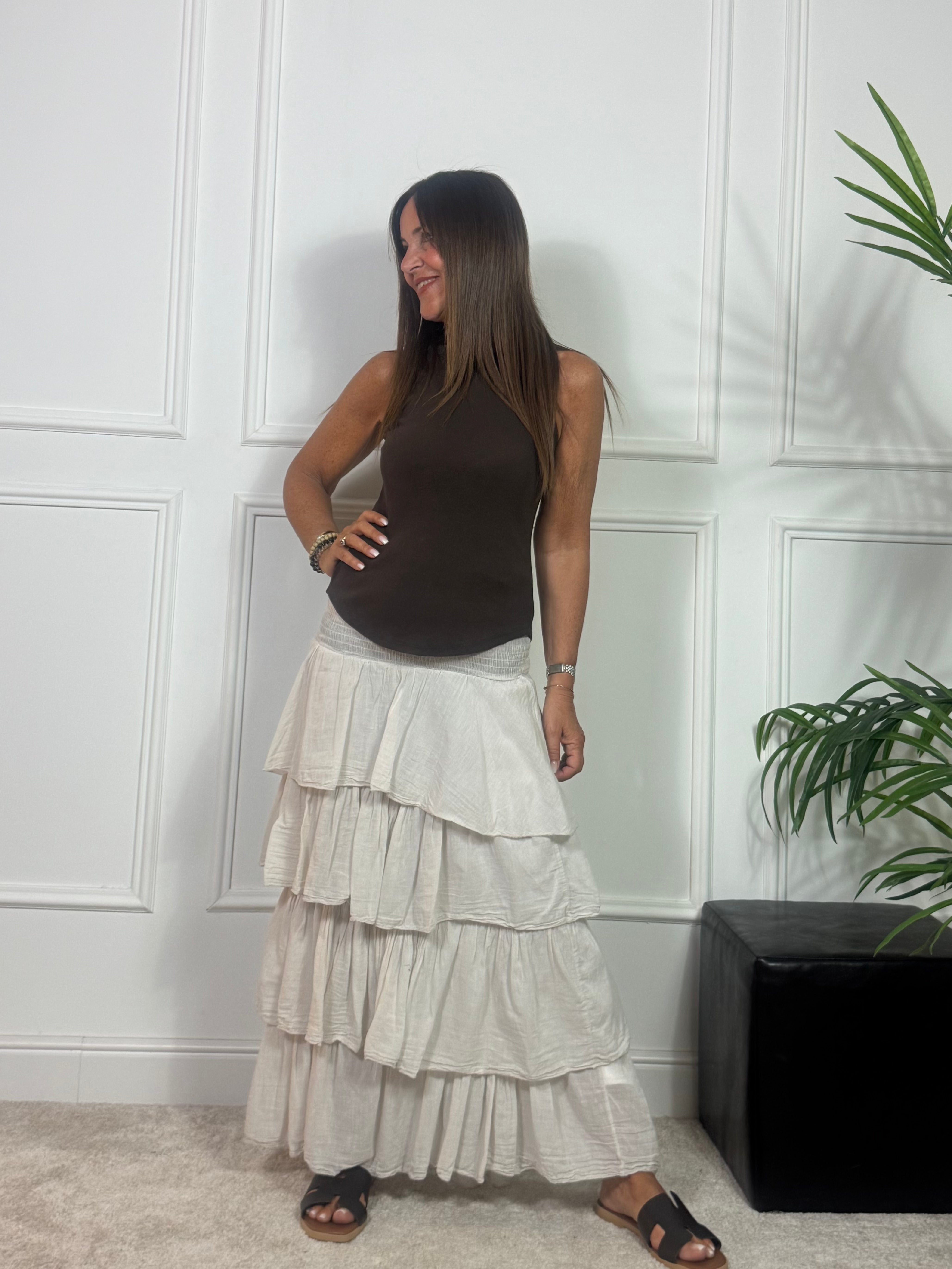 Abito a fascia / Gonna a balze Victoria ILMH