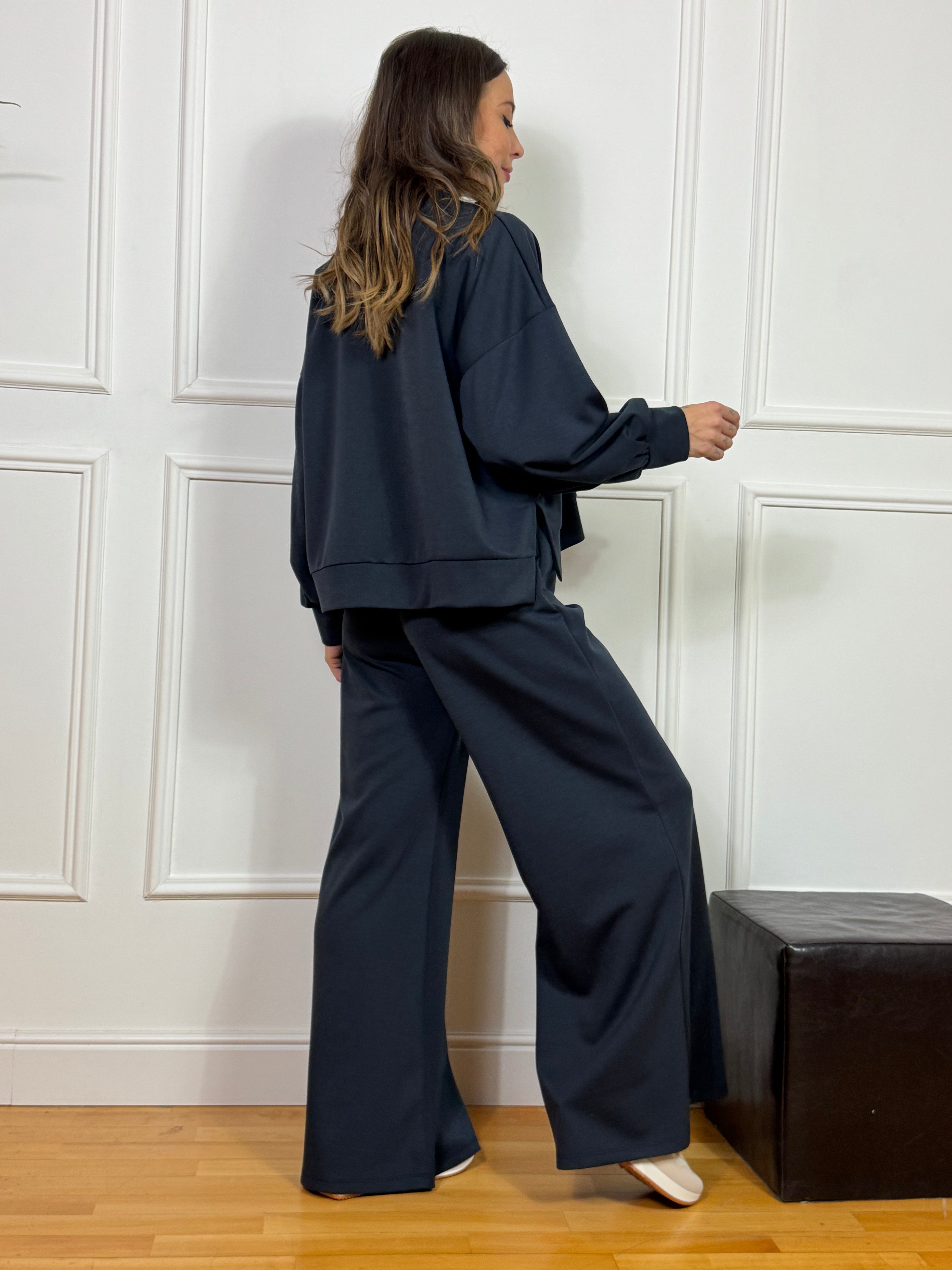 Pantalone tuta con coulisse Kikisix tessuto tecnico sottile