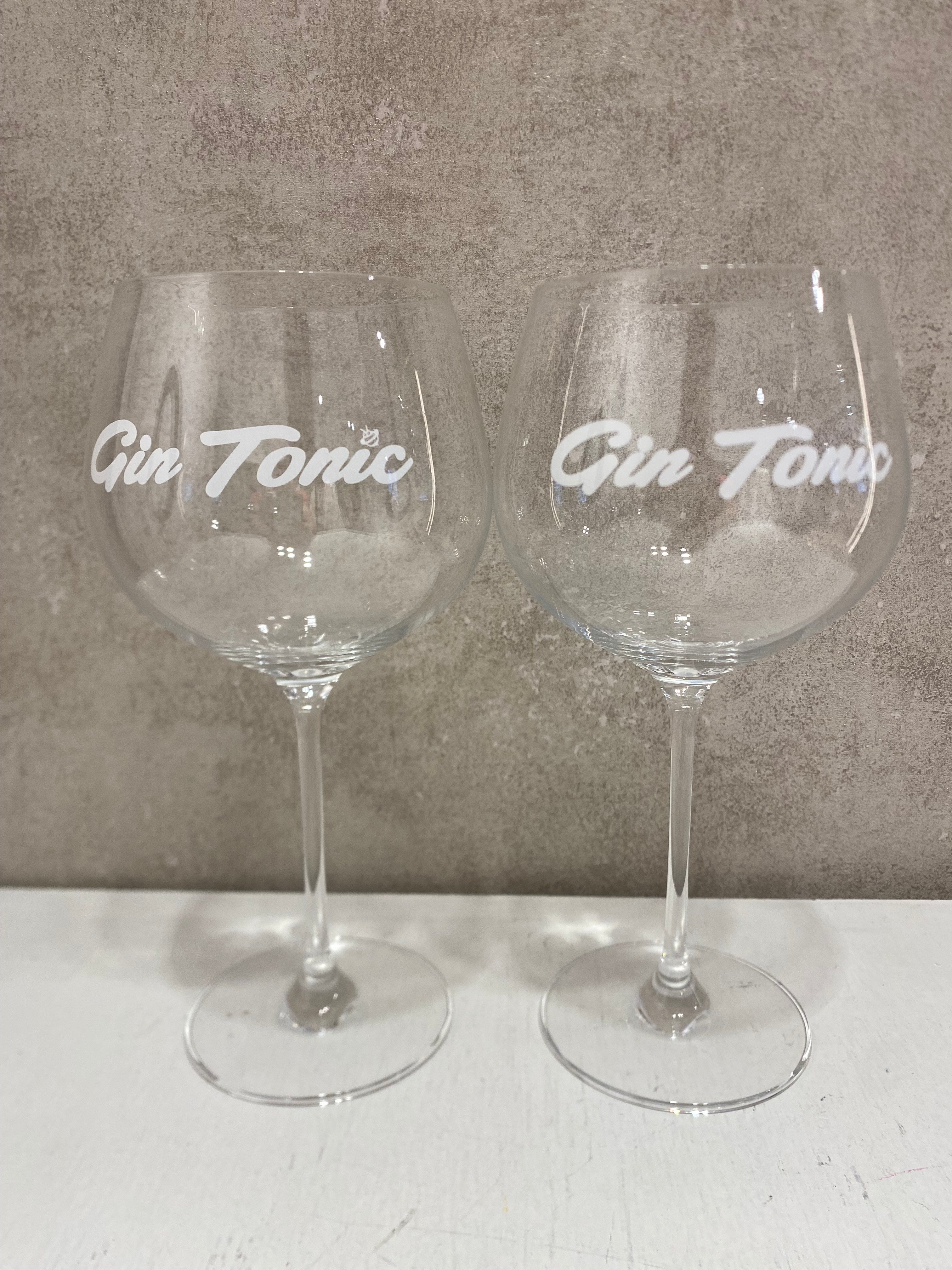 Calici deg GIN TONIC set 2pz