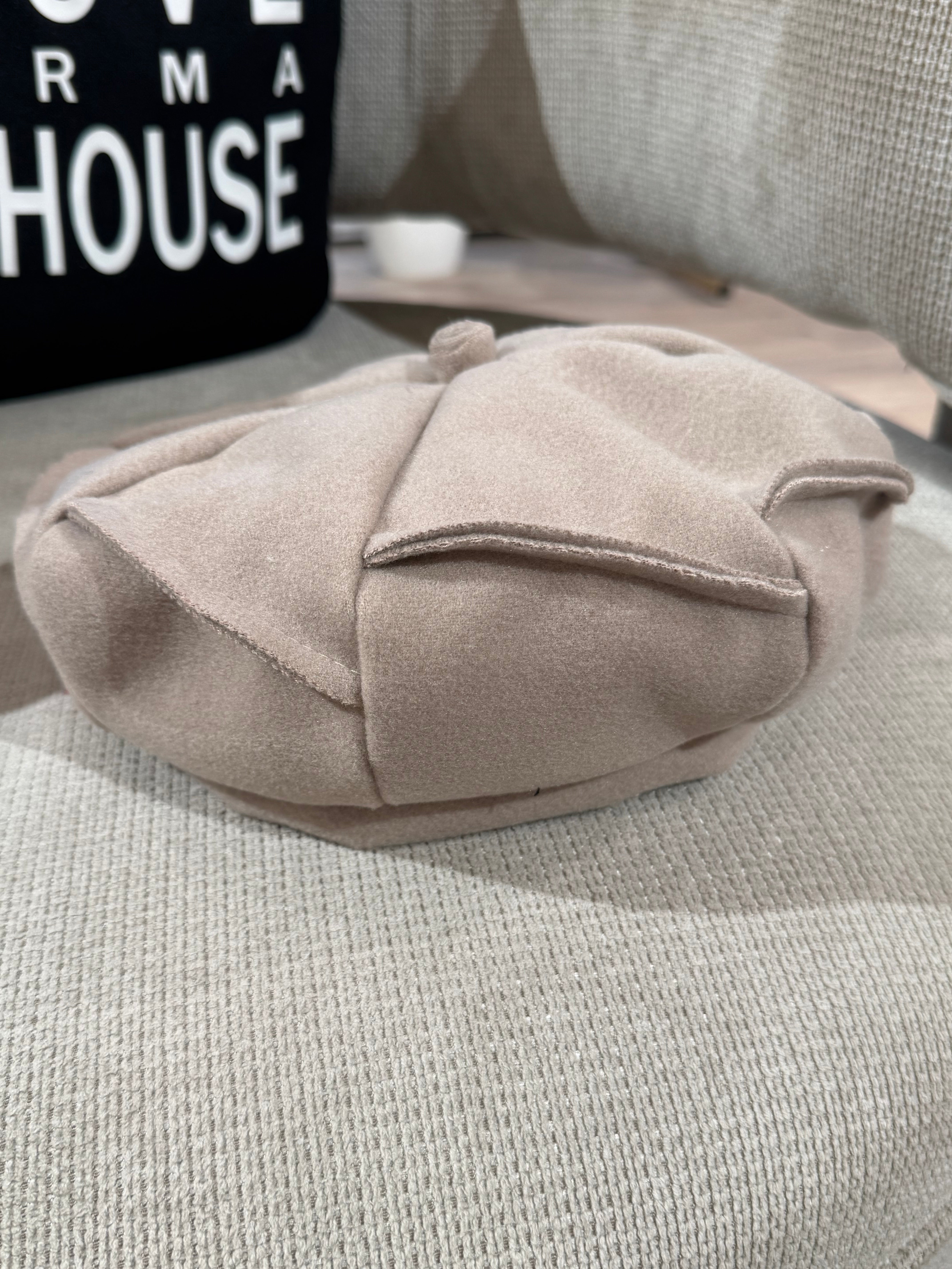 Basco in pannetto Susy Mix con cuciture a vista