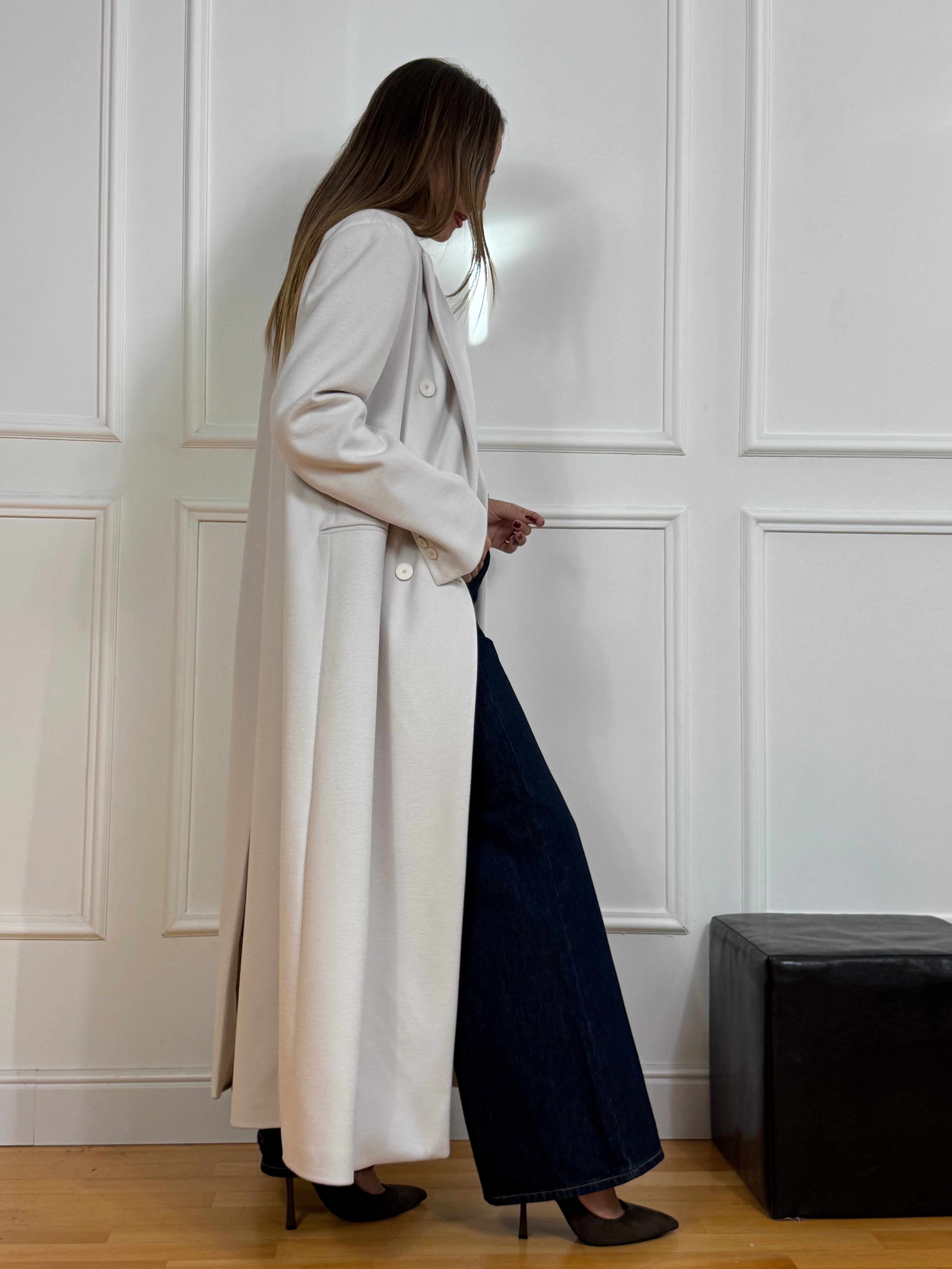 Cappotto lungo OVER doppiopetto PHILIA LOFT