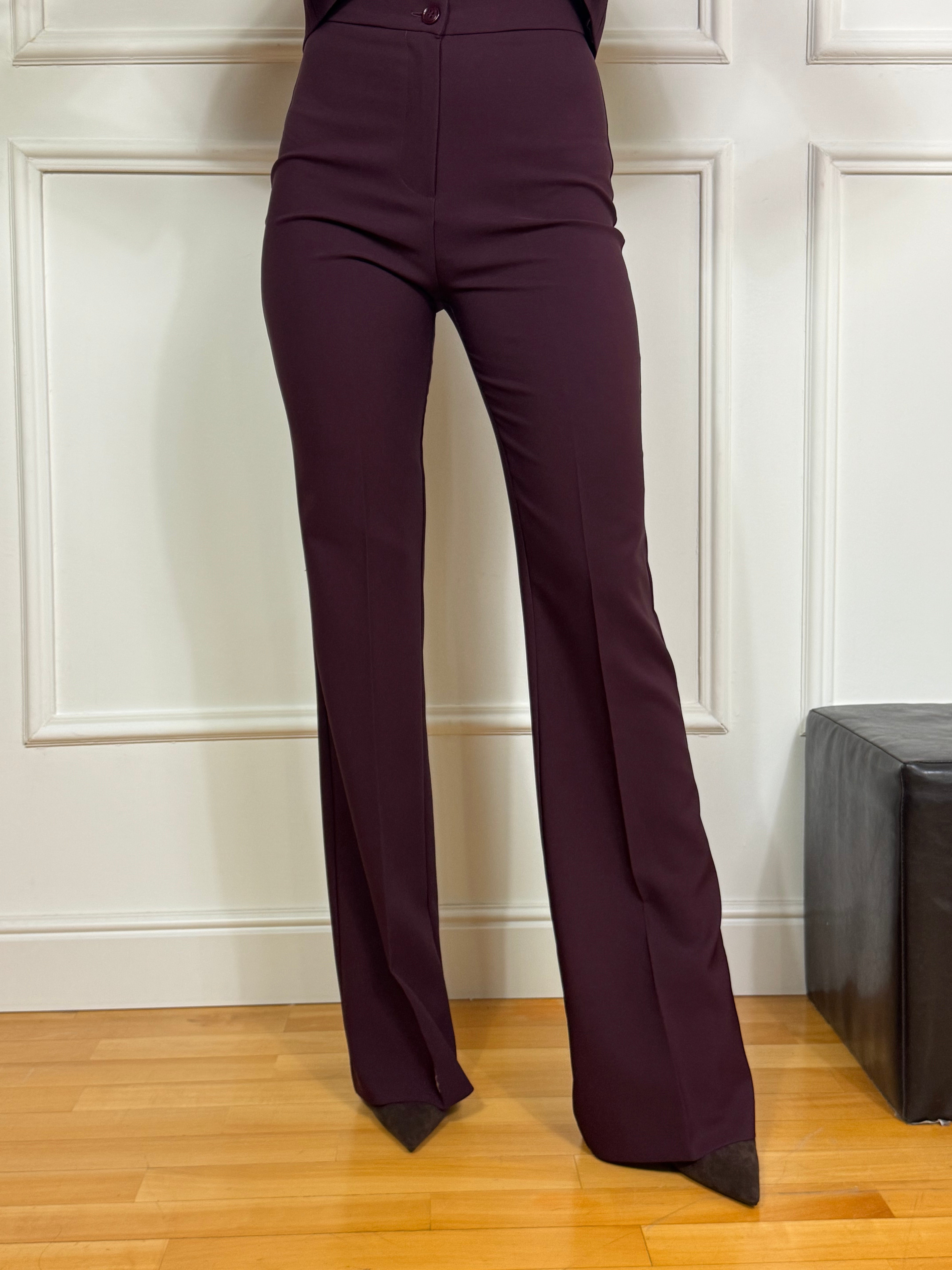 Completo tailleur Kikisix GIACCA DOPPIOPETTO BOTTONI ORO + PANTALONE ZAMPA