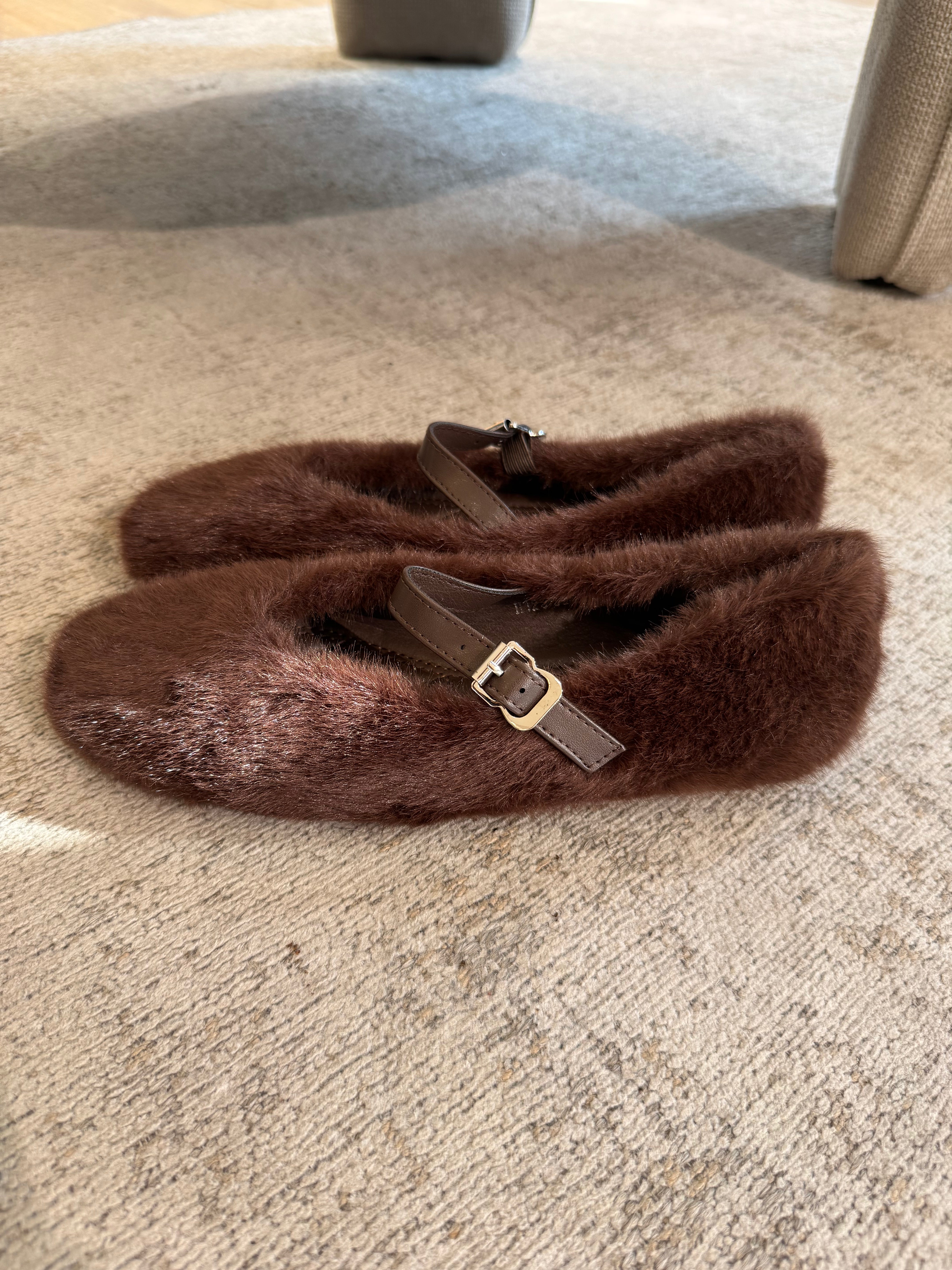 Ballerine di peluche