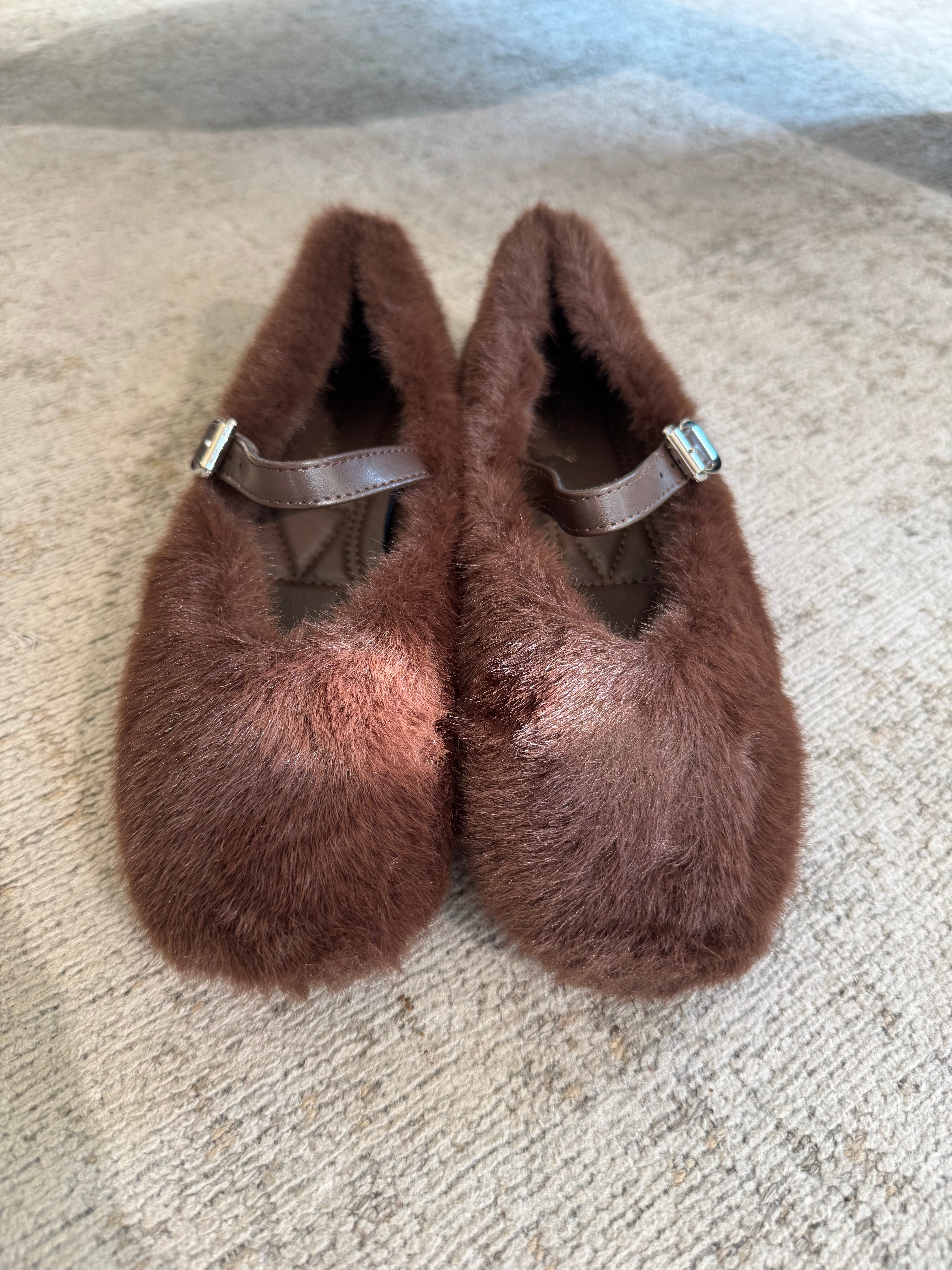 Ballerine di peluche