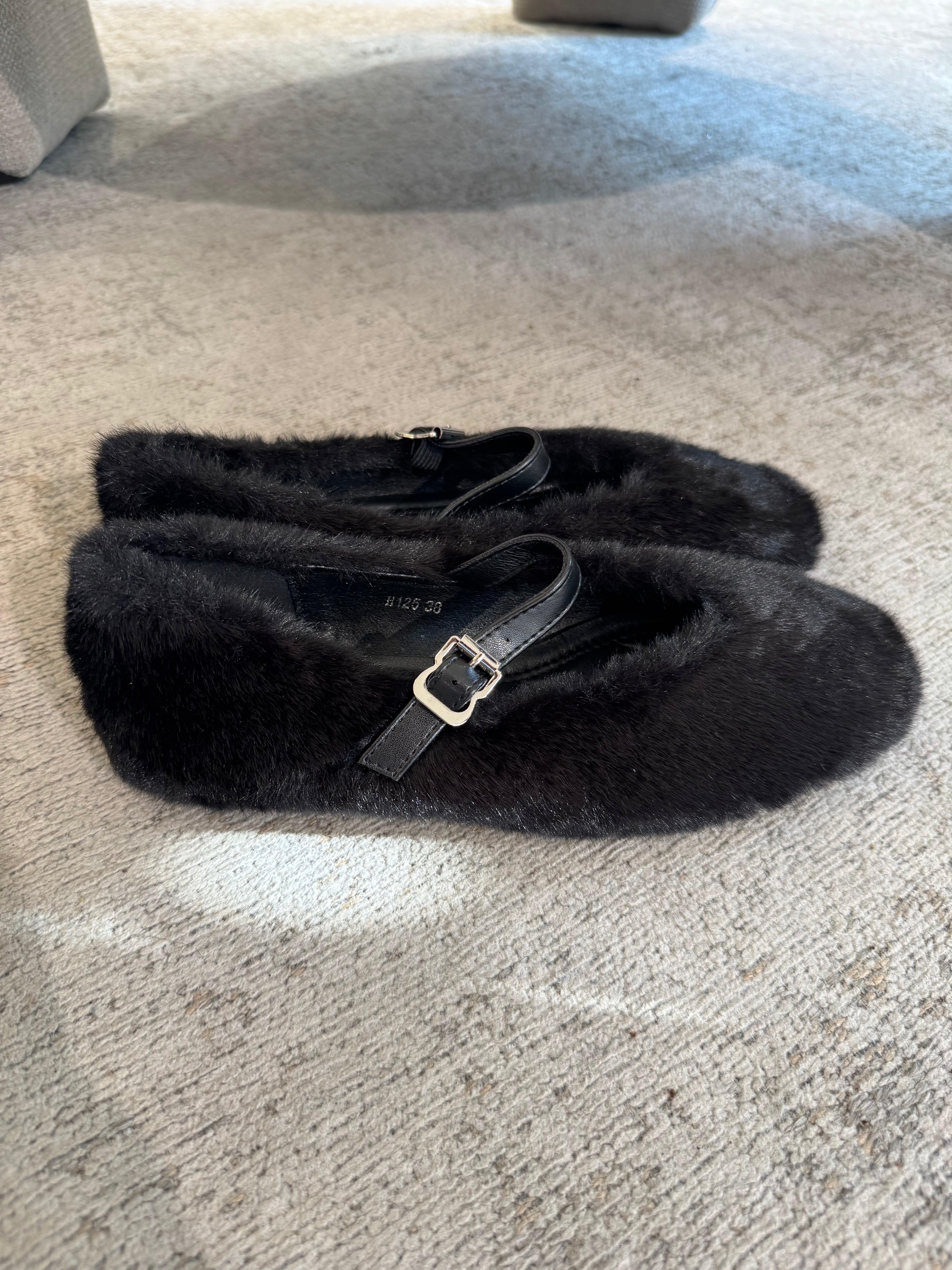 Ballerine di peluche