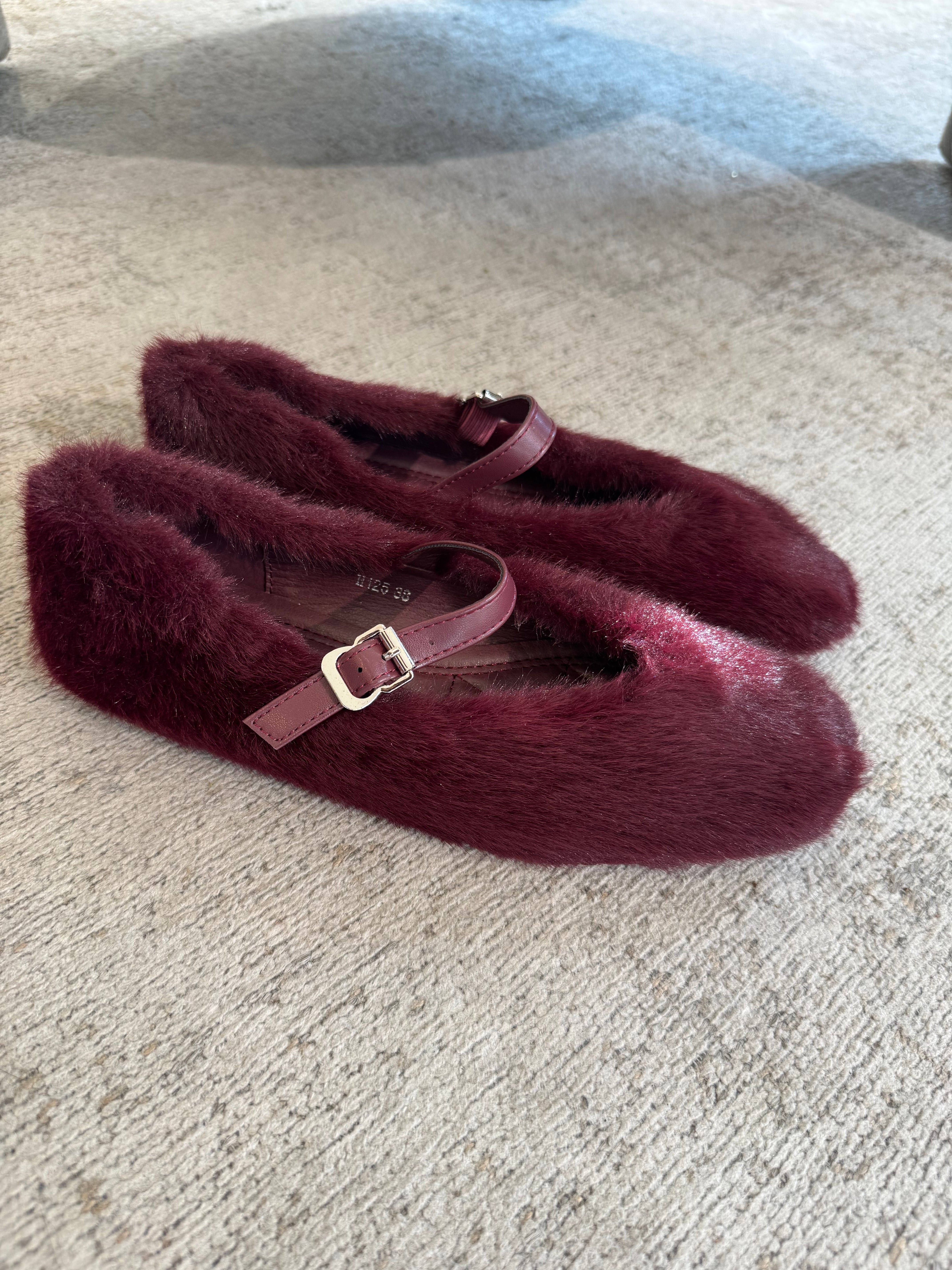 Ballerine di peluche