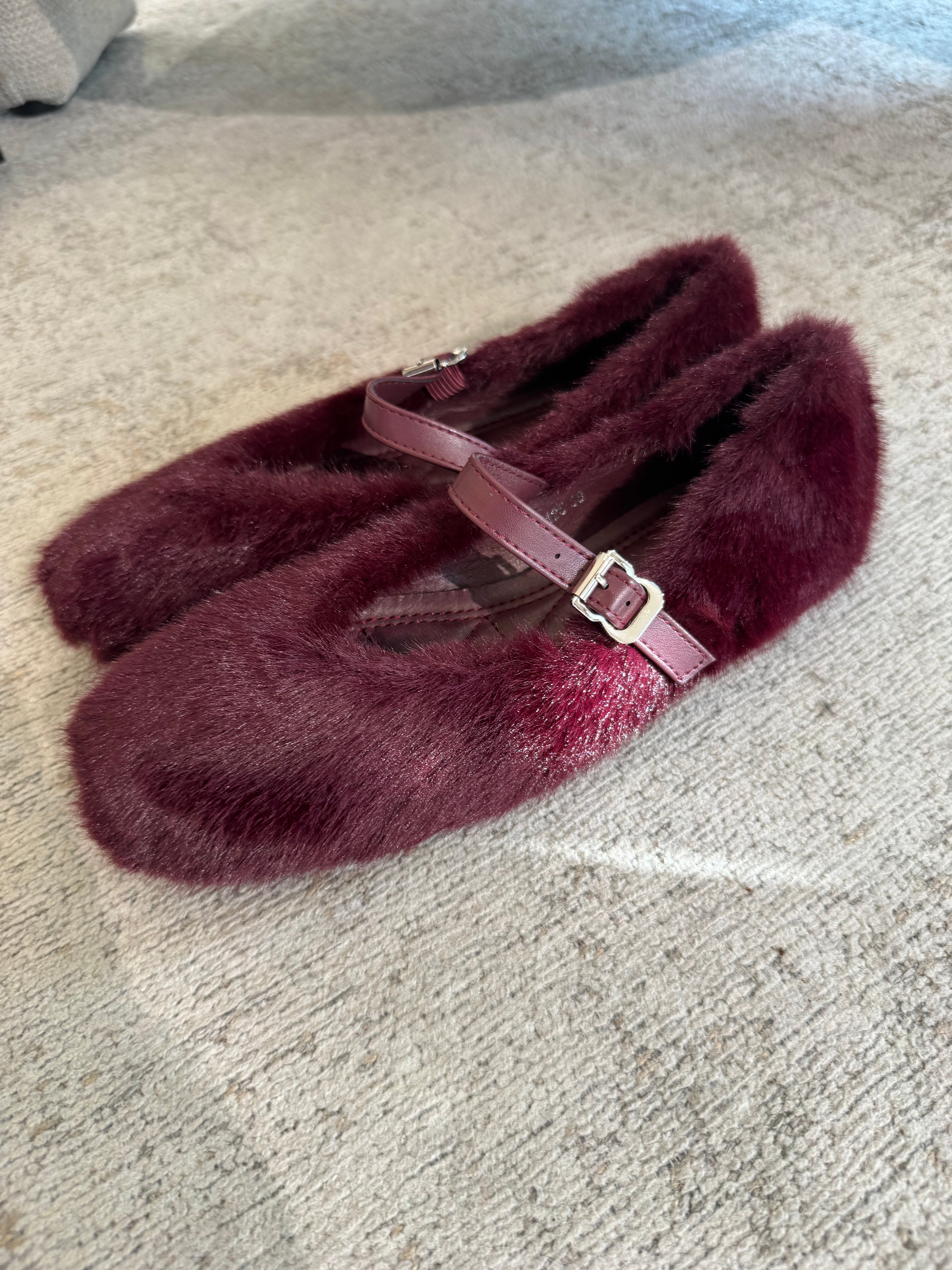 Ballerine di peluche