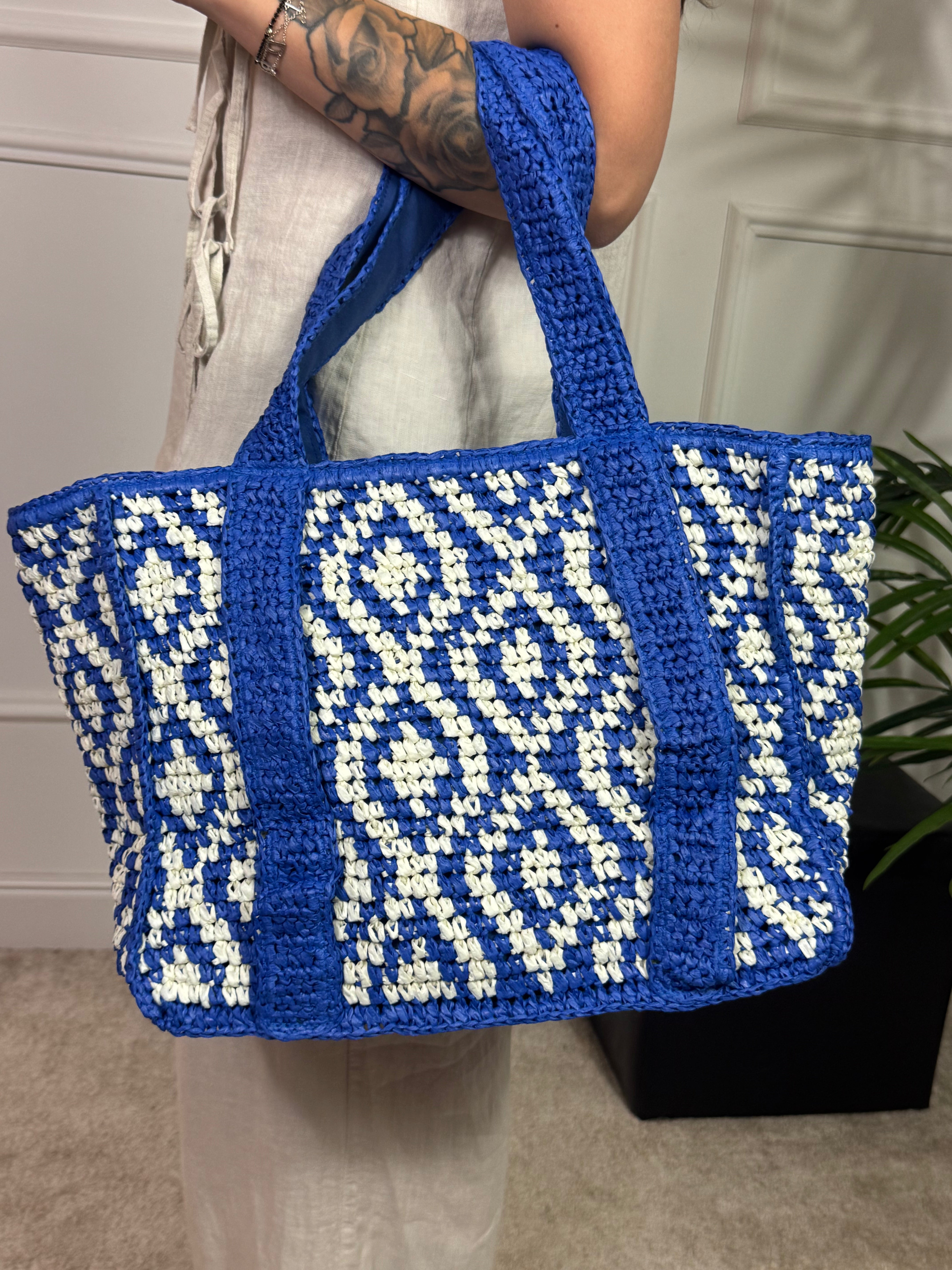 Borsa in raffia Victoria ILMH