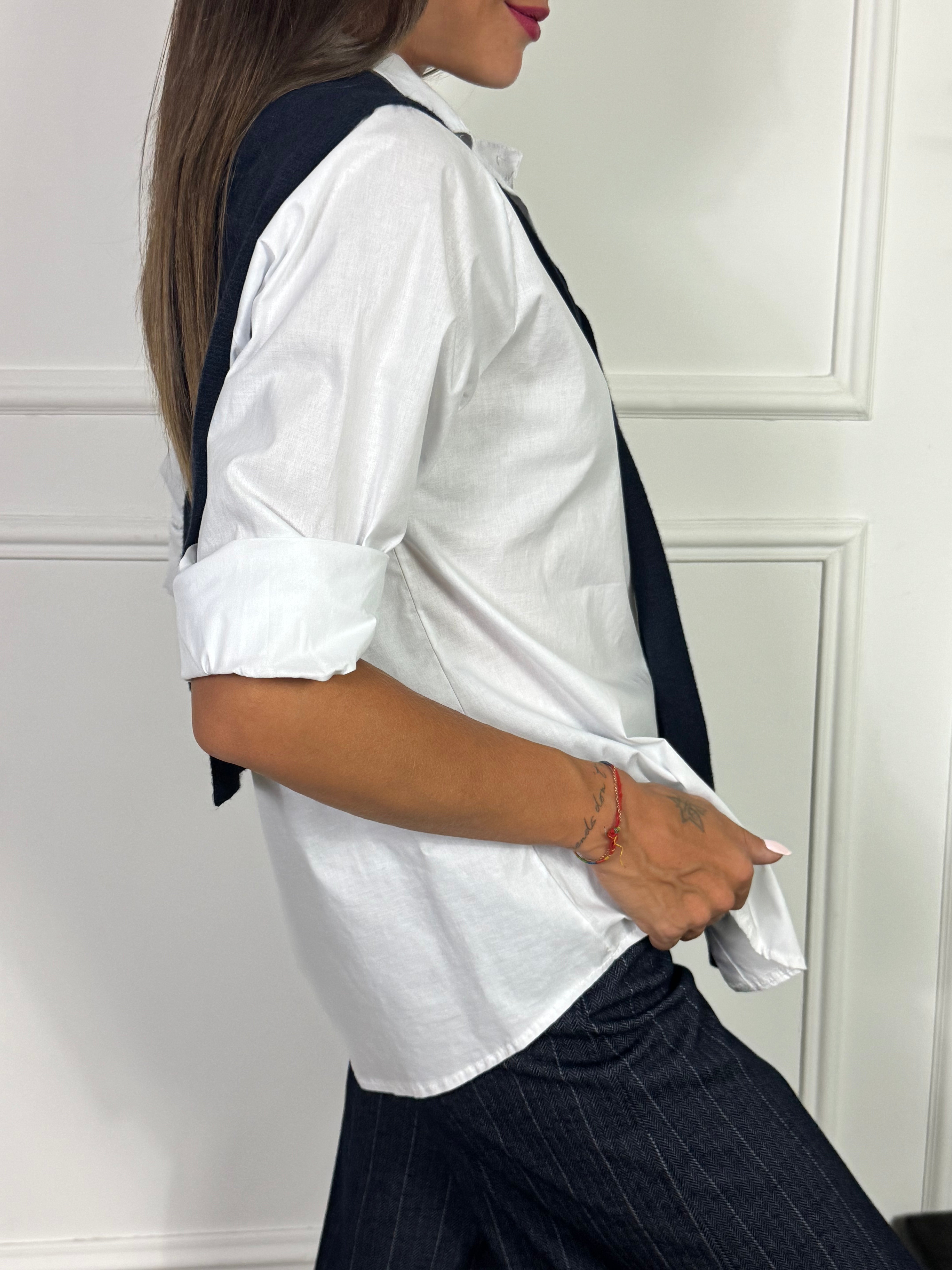 Camicia Victoria ILMH con effetto golfino sulle spalle