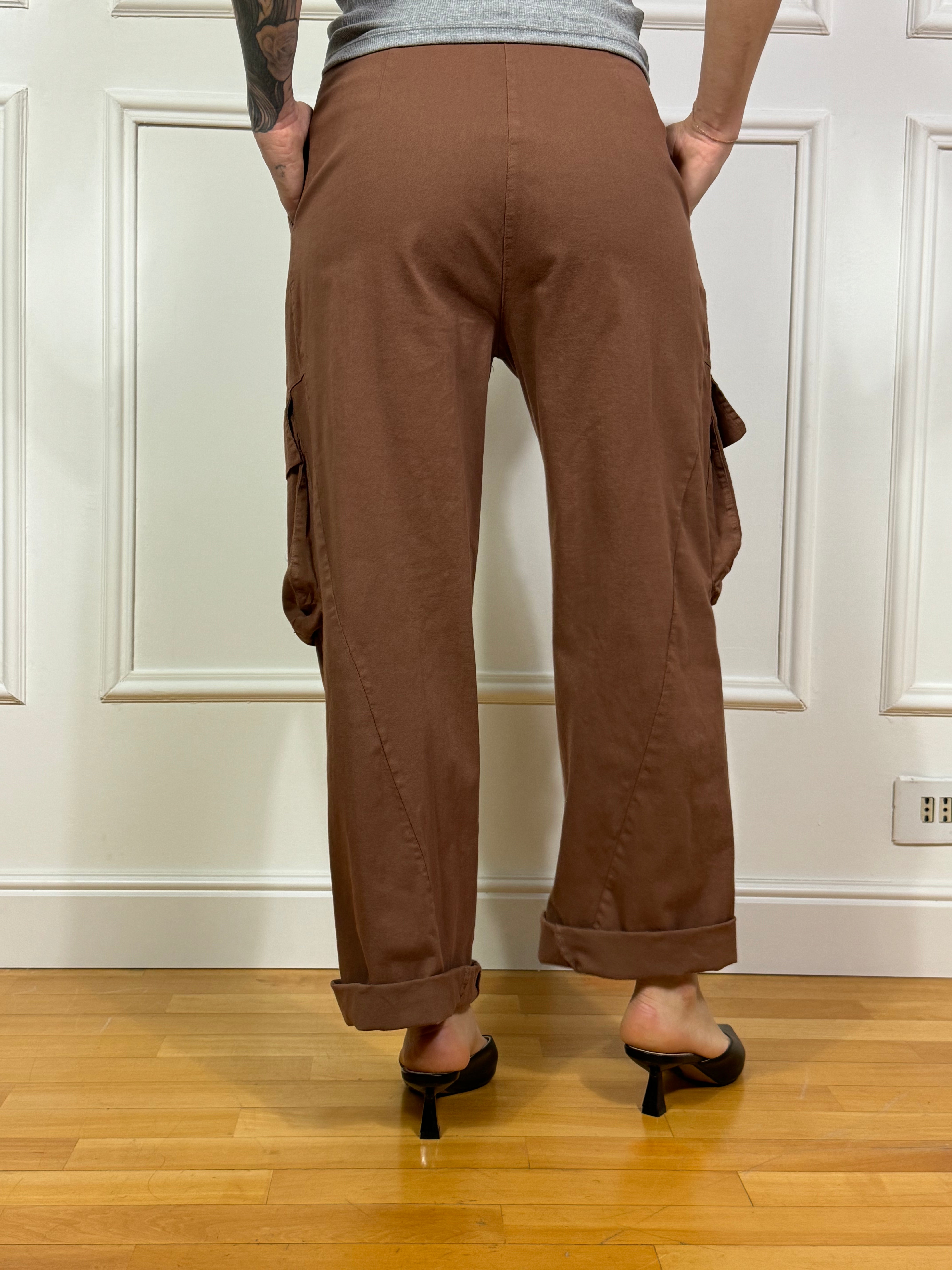 Pantalone Susy Mix CON TASCONI e cinturina
