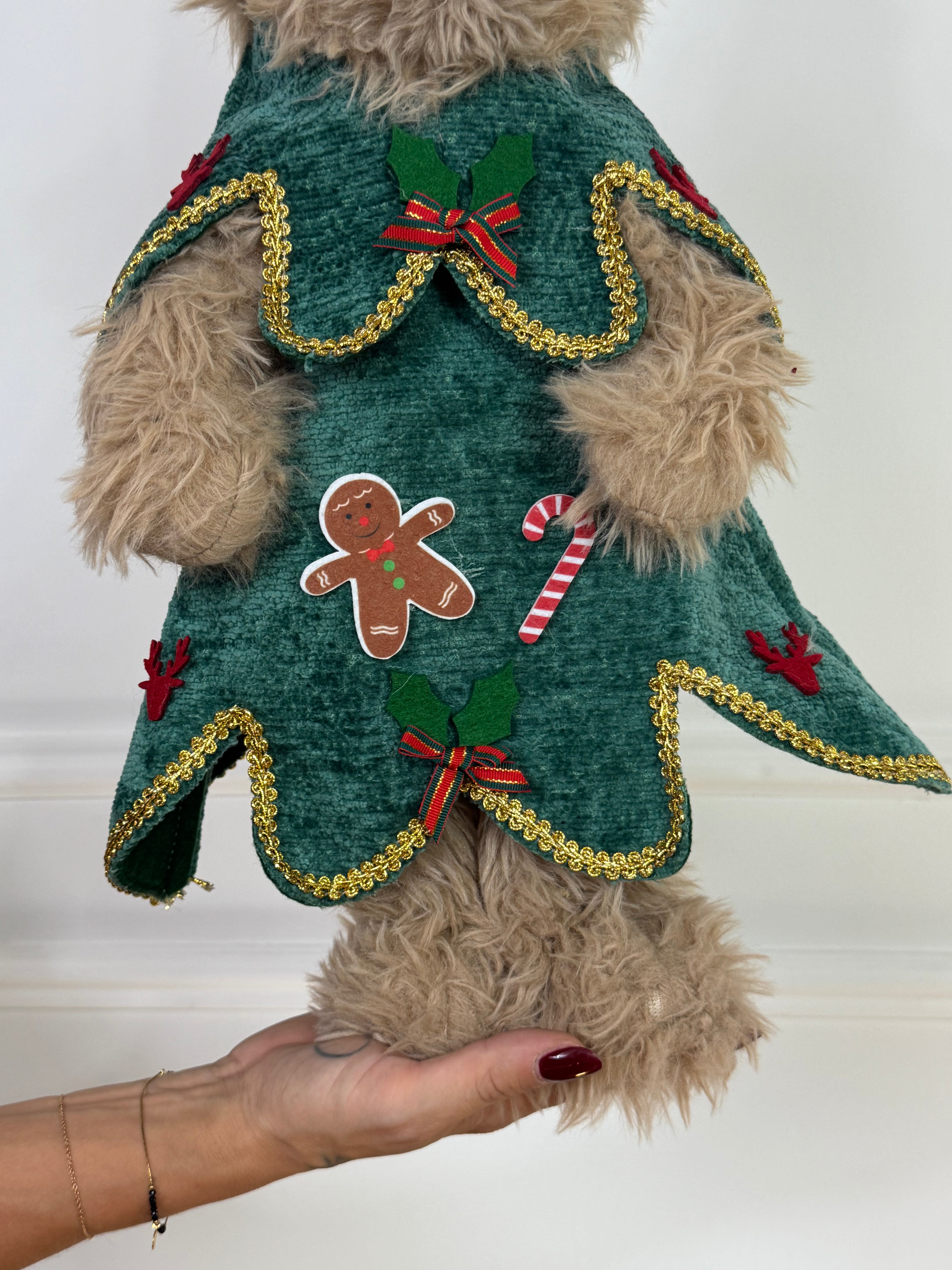 Orsetto Natale BRILLO - GRANDE - 60 cm