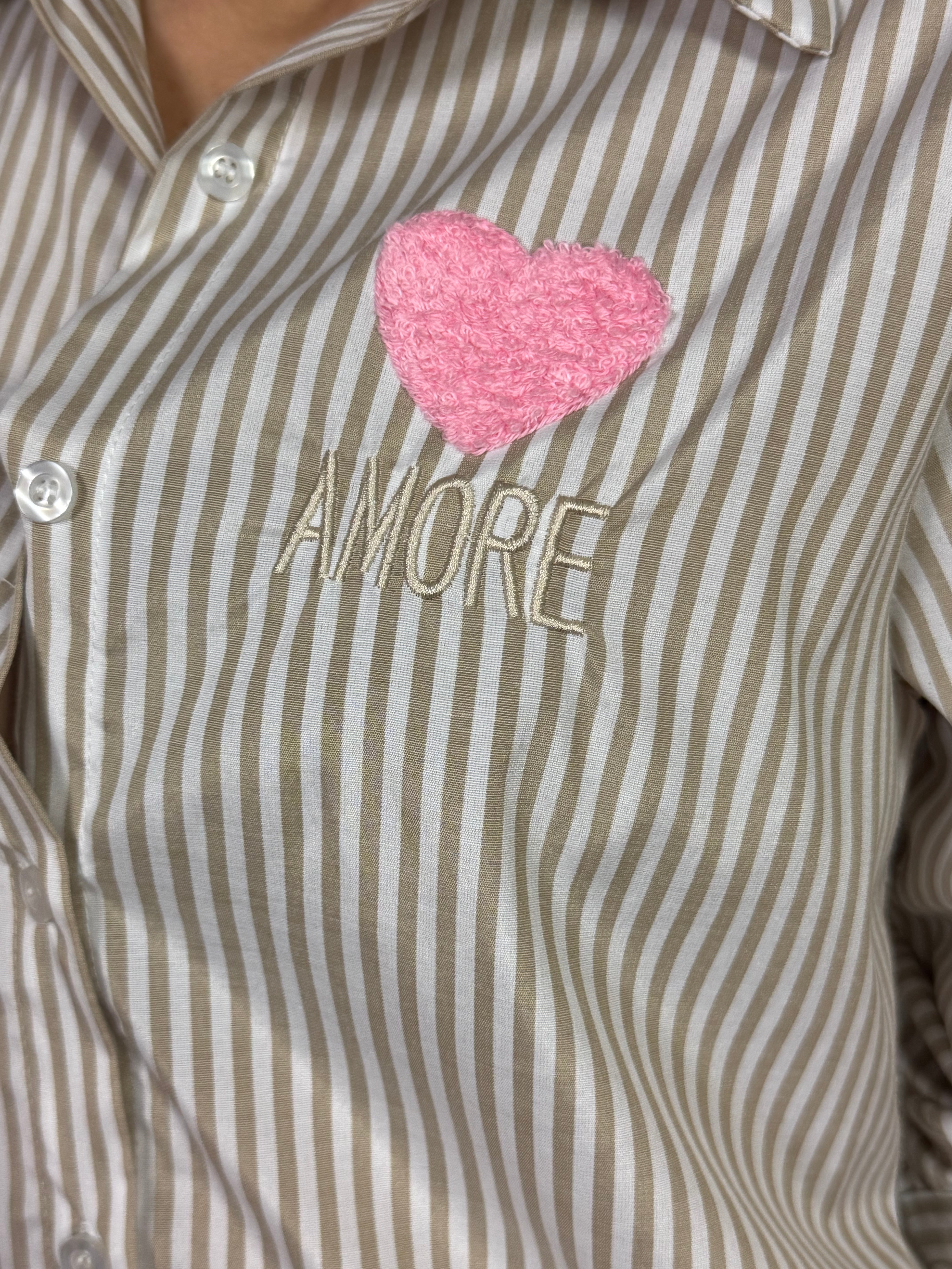 Camicia gessata Amore Victoria ILMH