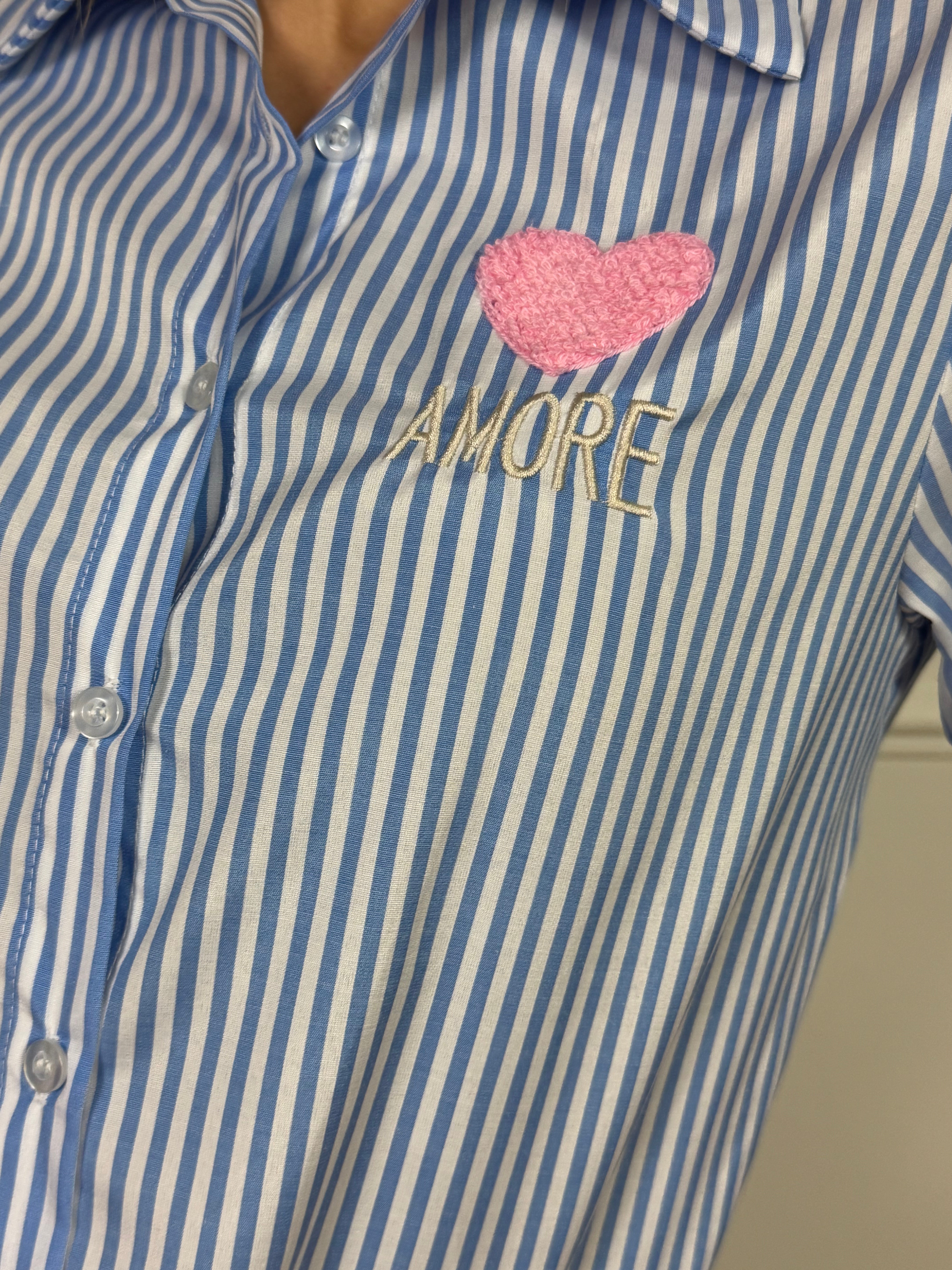 Camicia gessata Amore Victoria ILMH