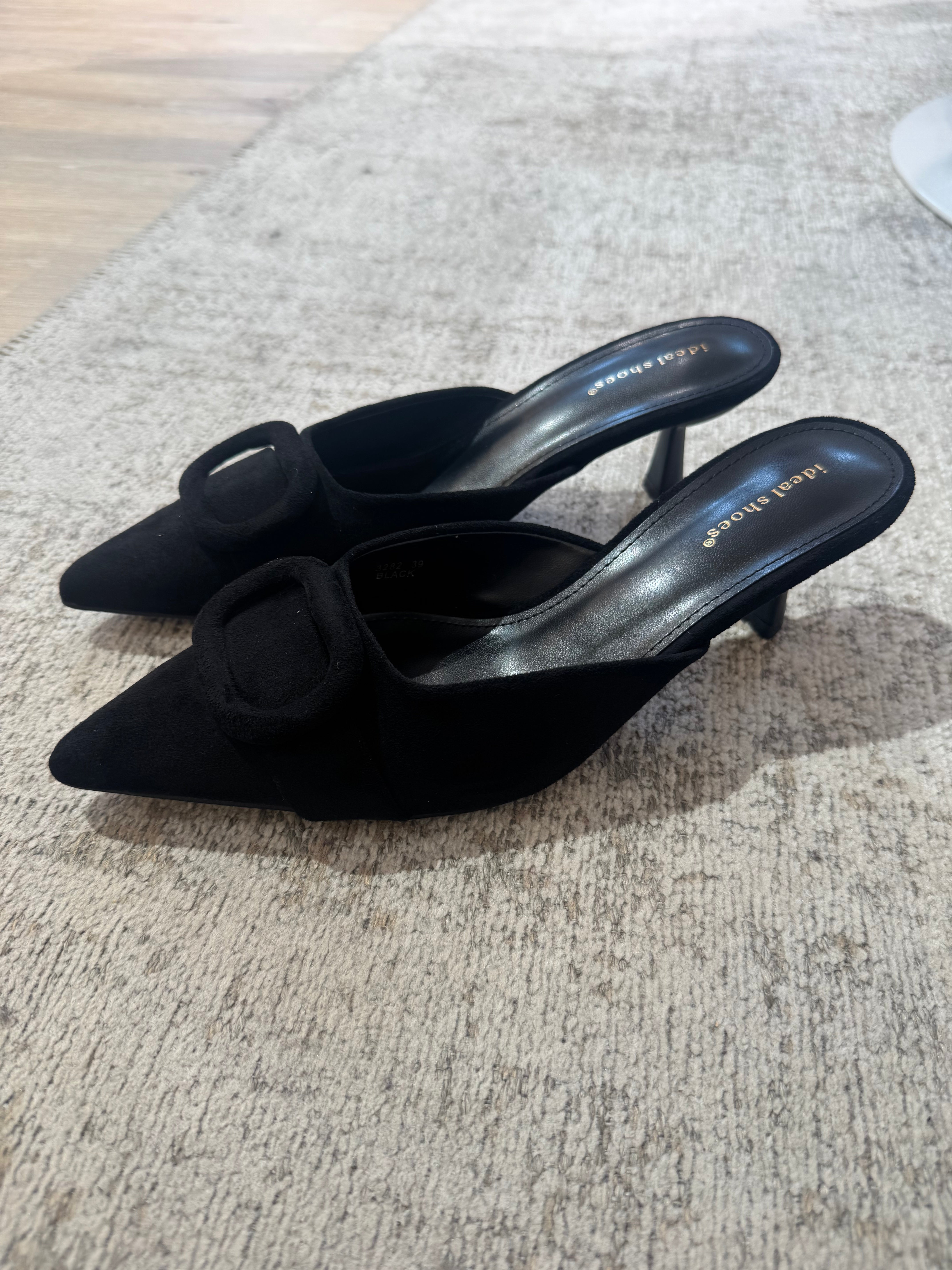 Scarpa SABOT in ecopelle effetto scamosciato