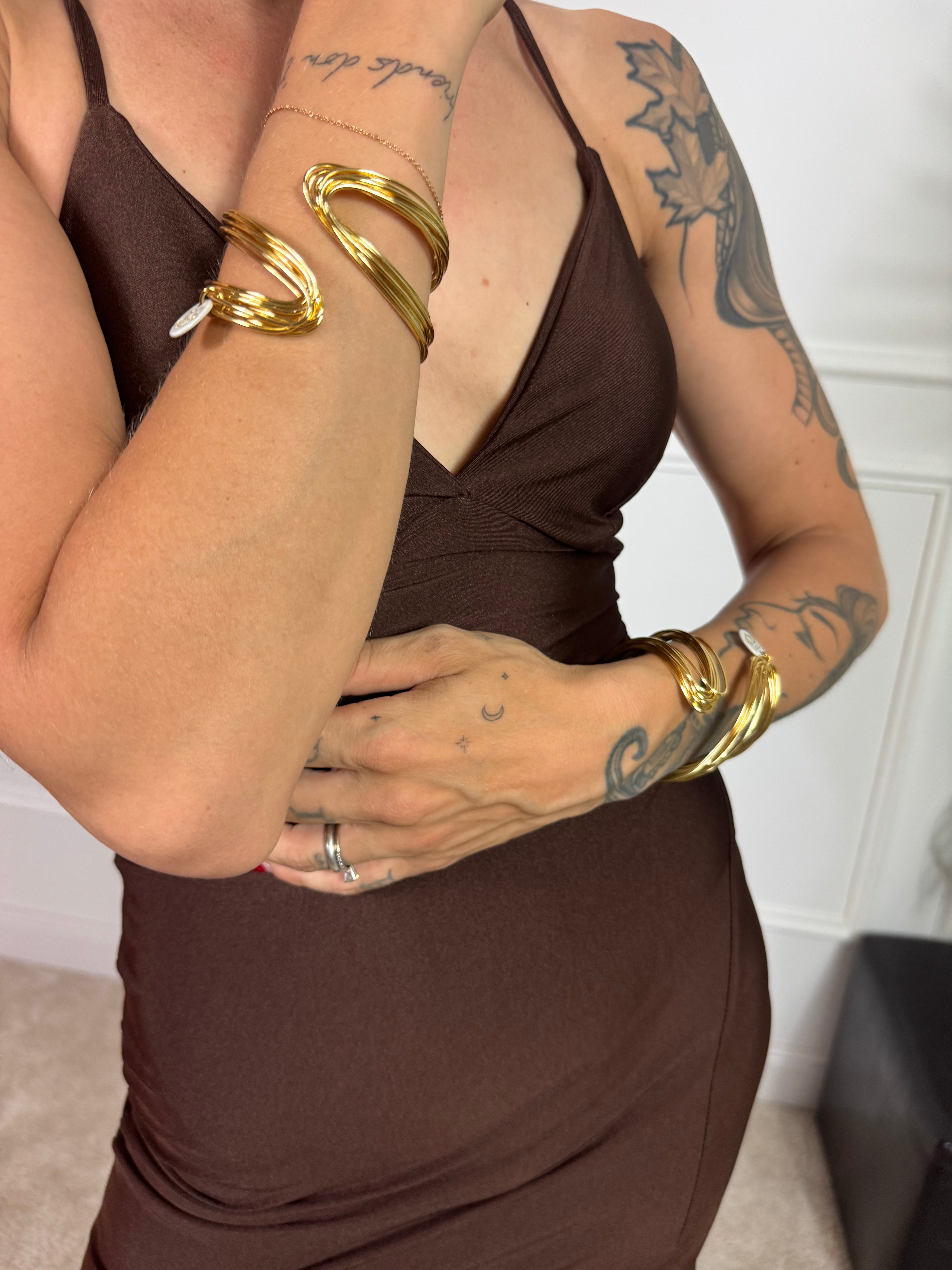 Bracciale aperto rigido Momi ONDA