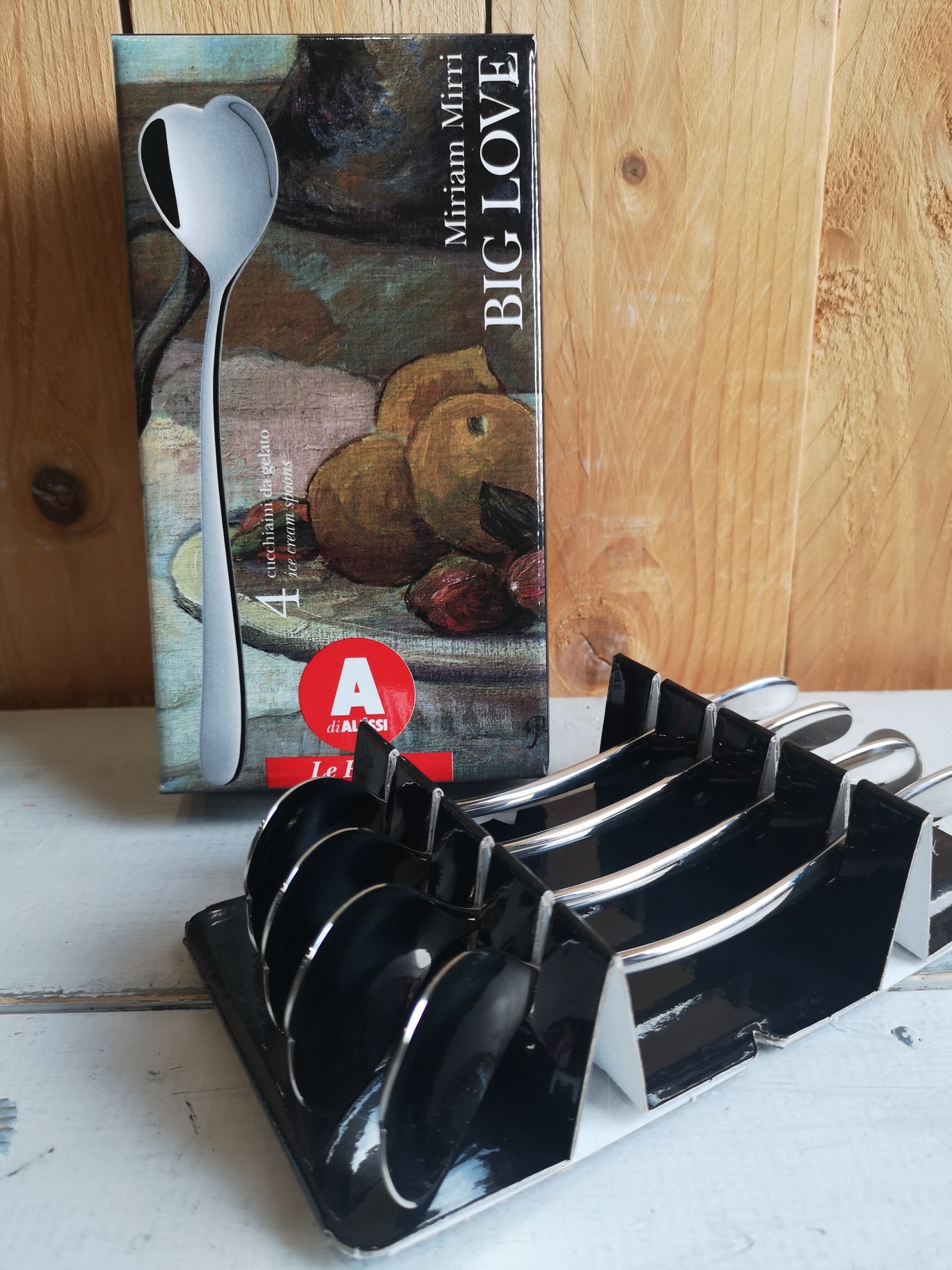 Cucchiaini BIG LOVE set 4pz ALESSI