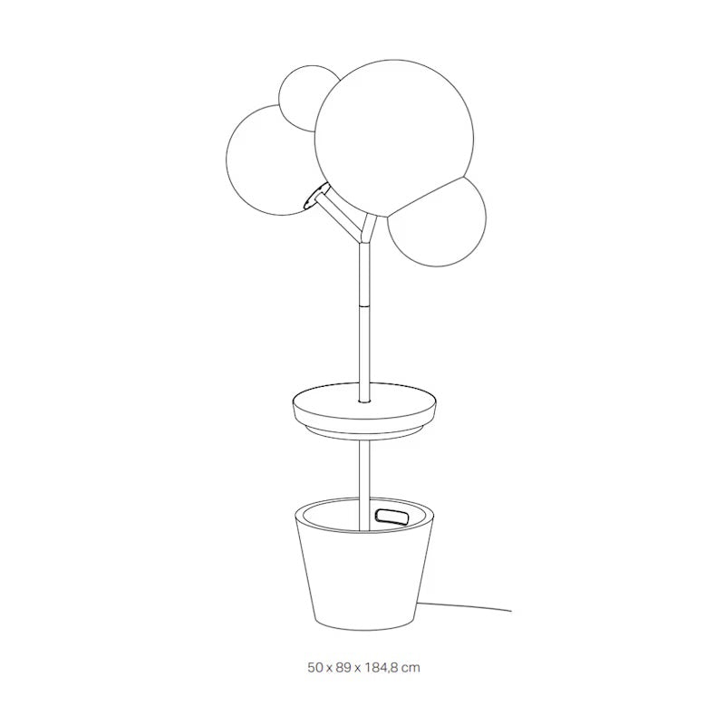 Lampada da terra TREE OF LIGHT