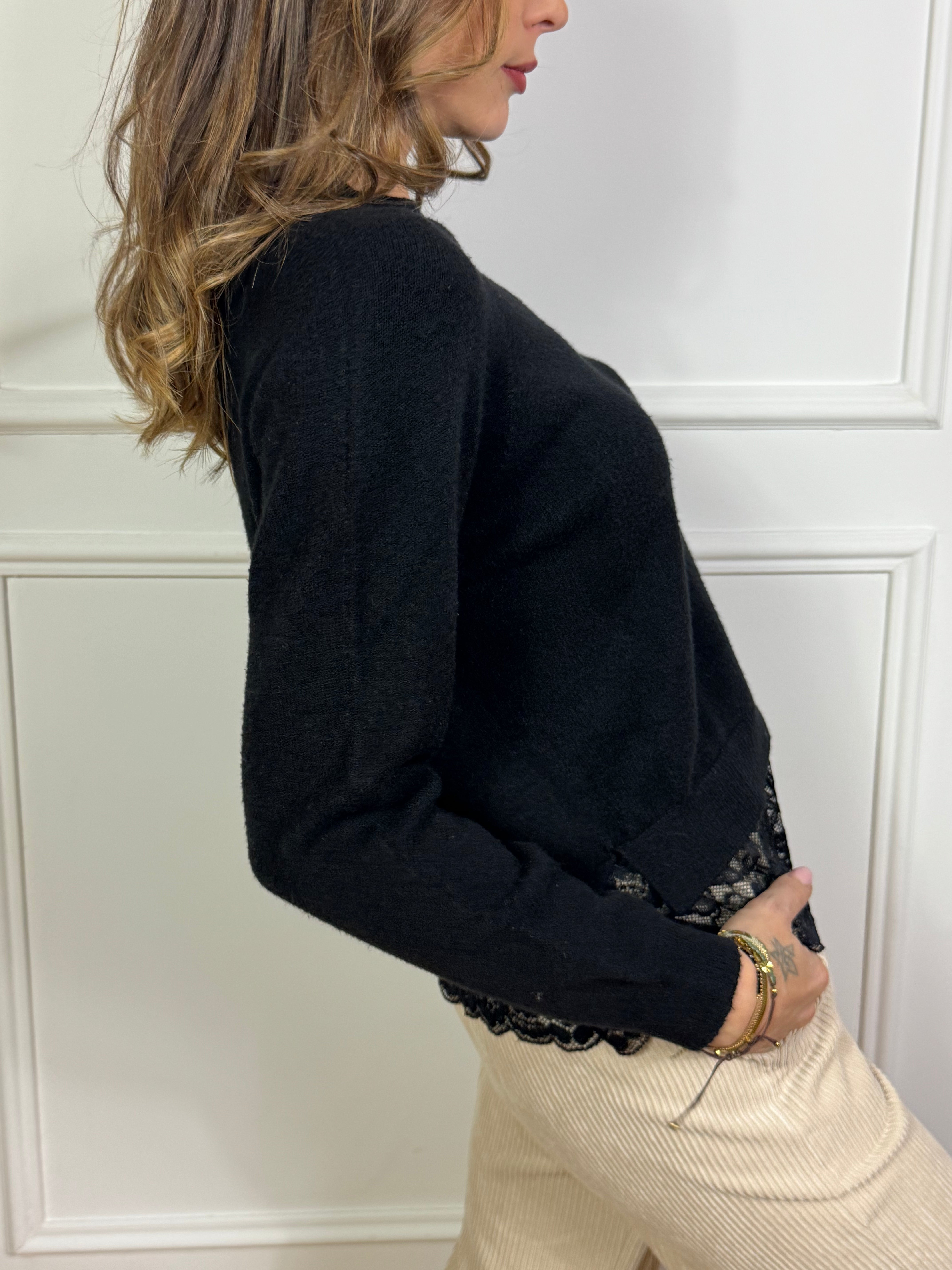 Maglia Susy Mix SCATOLETTA CON PIZZO