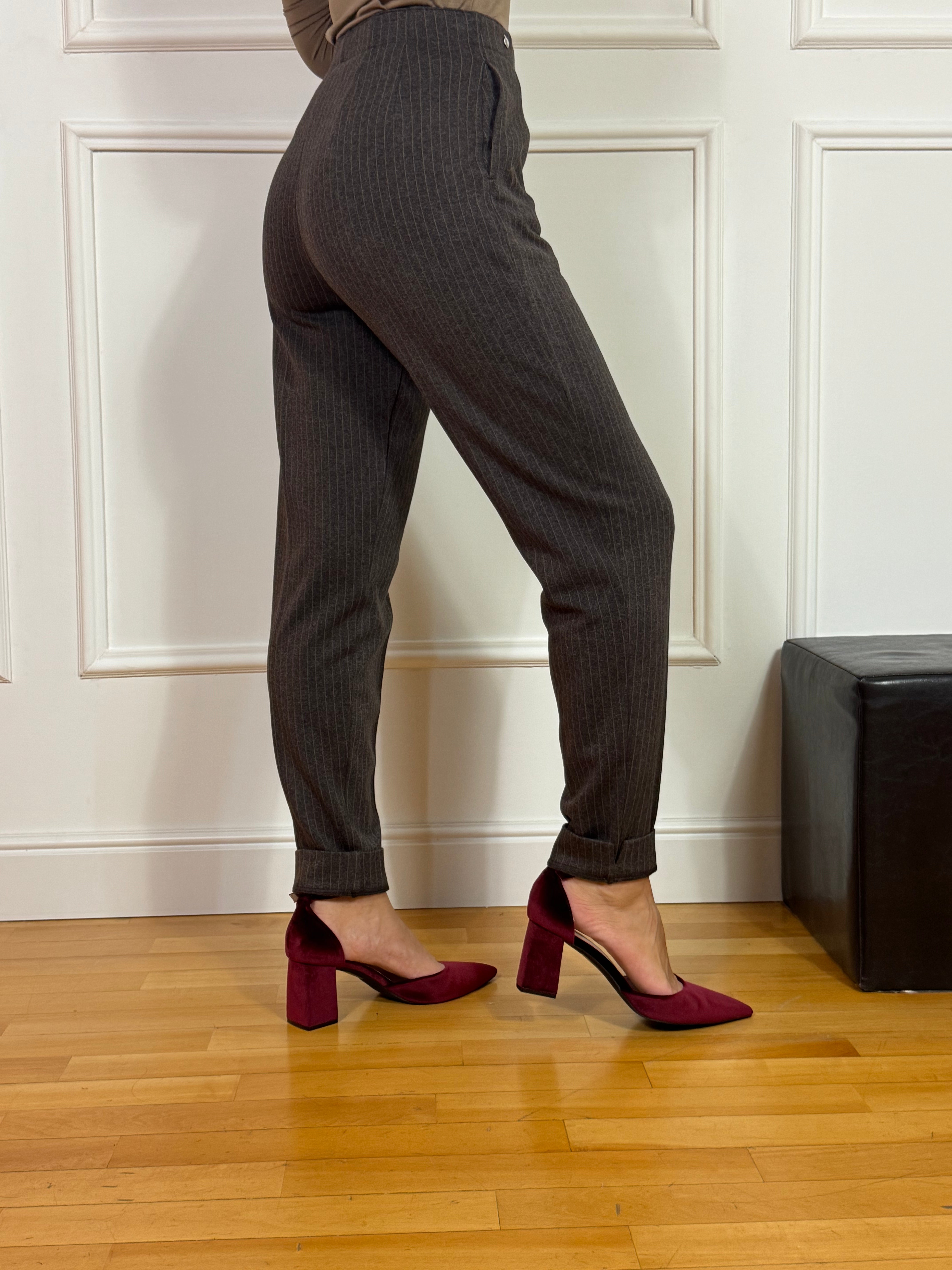 Pantalone SLIM CIGARETTE Ragno FANTASIA GESSATA