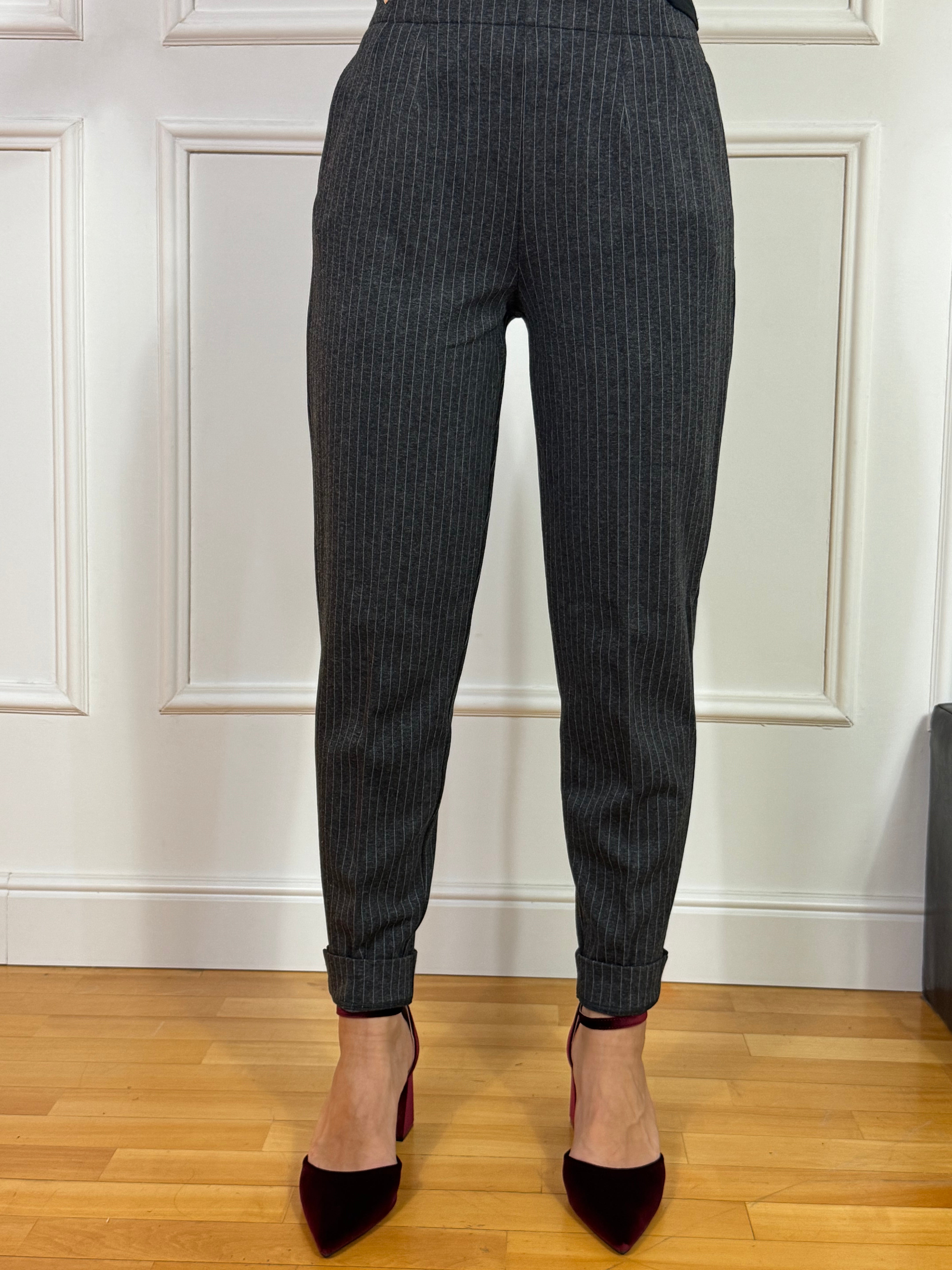Pantalone SLIM CIGARETTE Ragno FANTASIA GESSATA