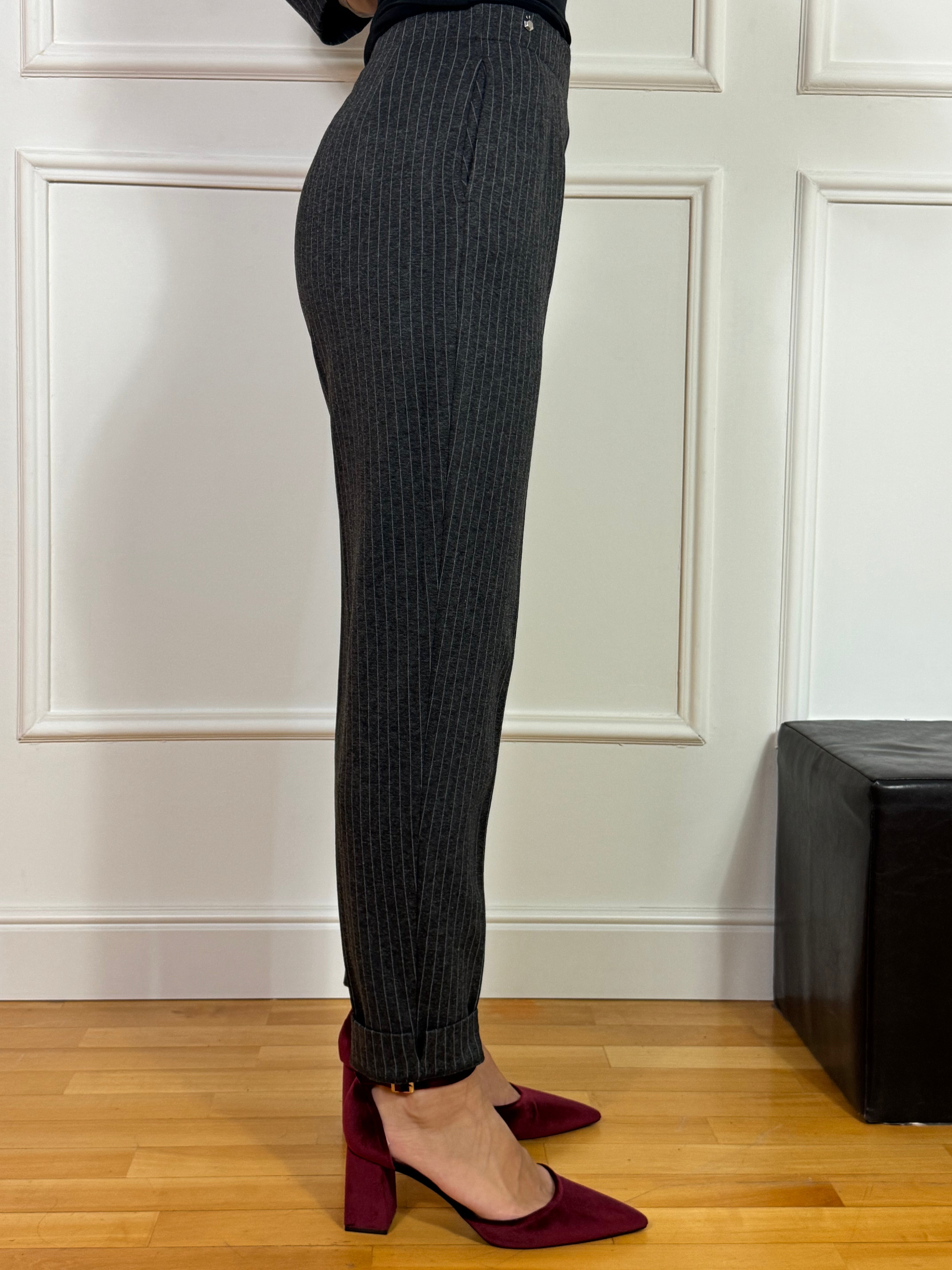 Pantalone SLIM CIGARETTE Ragno FANTASIA GESSATA