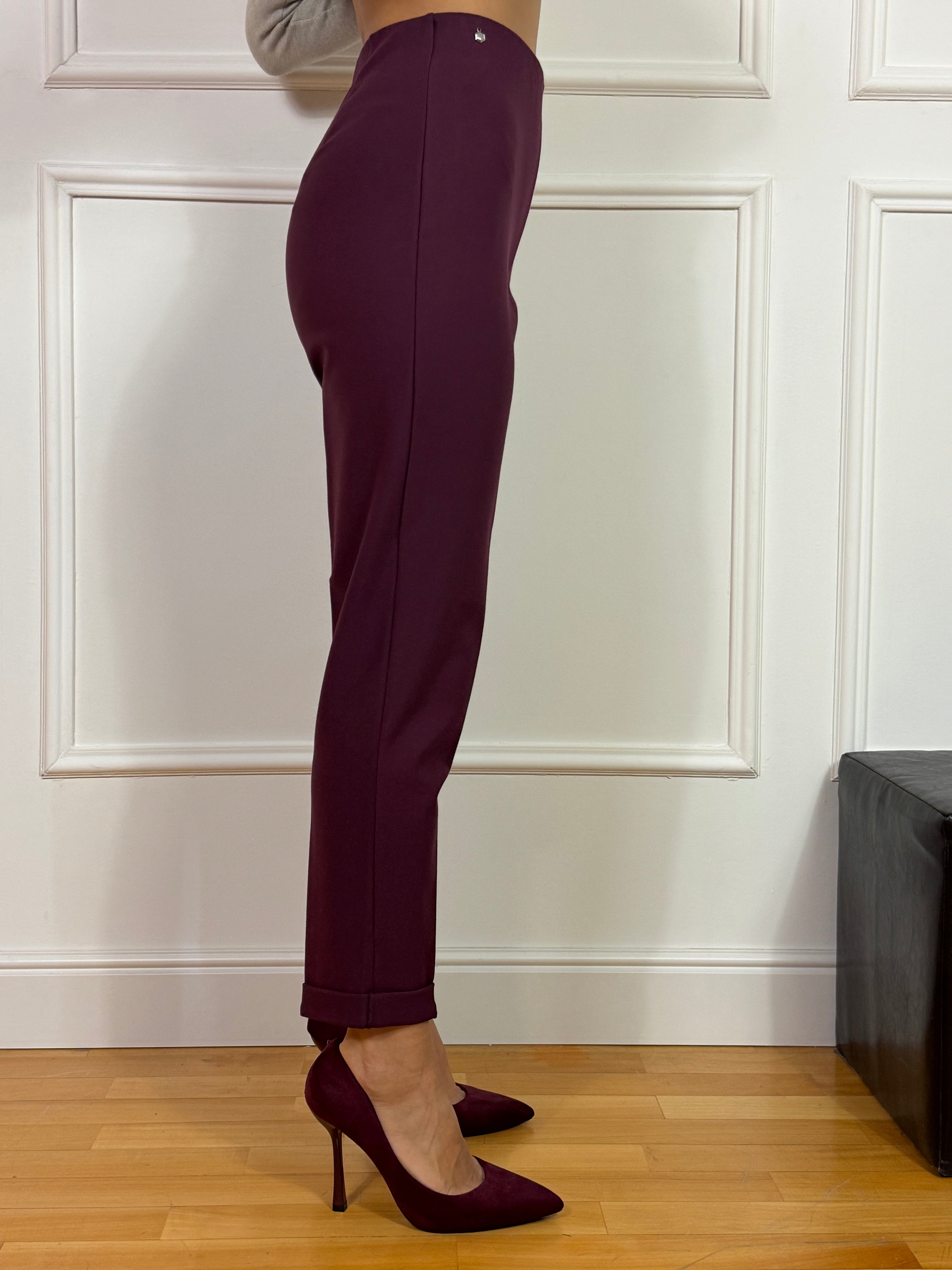Pantalone SLIM CIGARETTE Ragno TINTA UNITA
