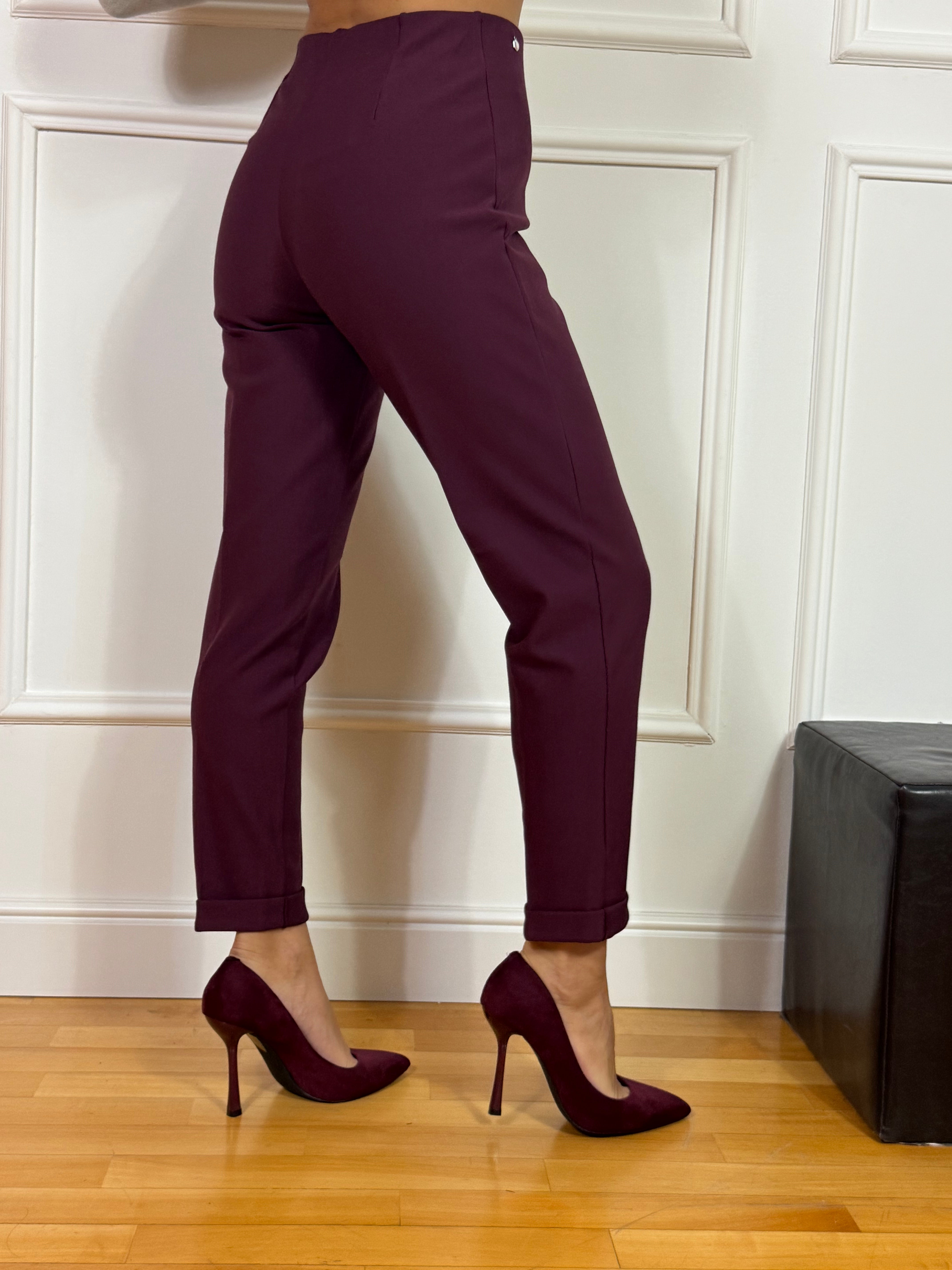 Pantalone SLIM CIGARETTE Ragno TINTA UNITA