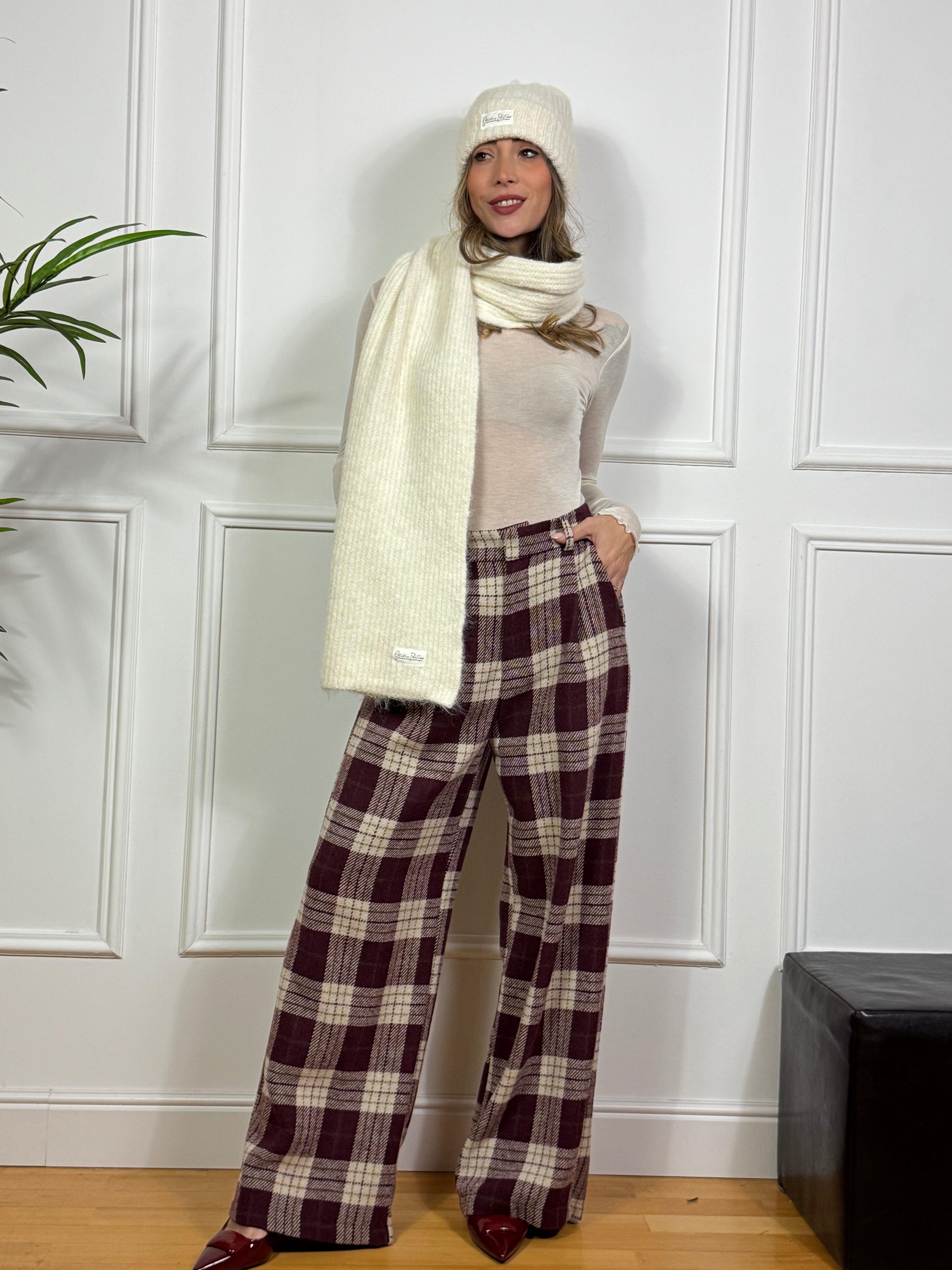 SET COMPLETO CUFFIA + SCIARPA misto lana JJXX