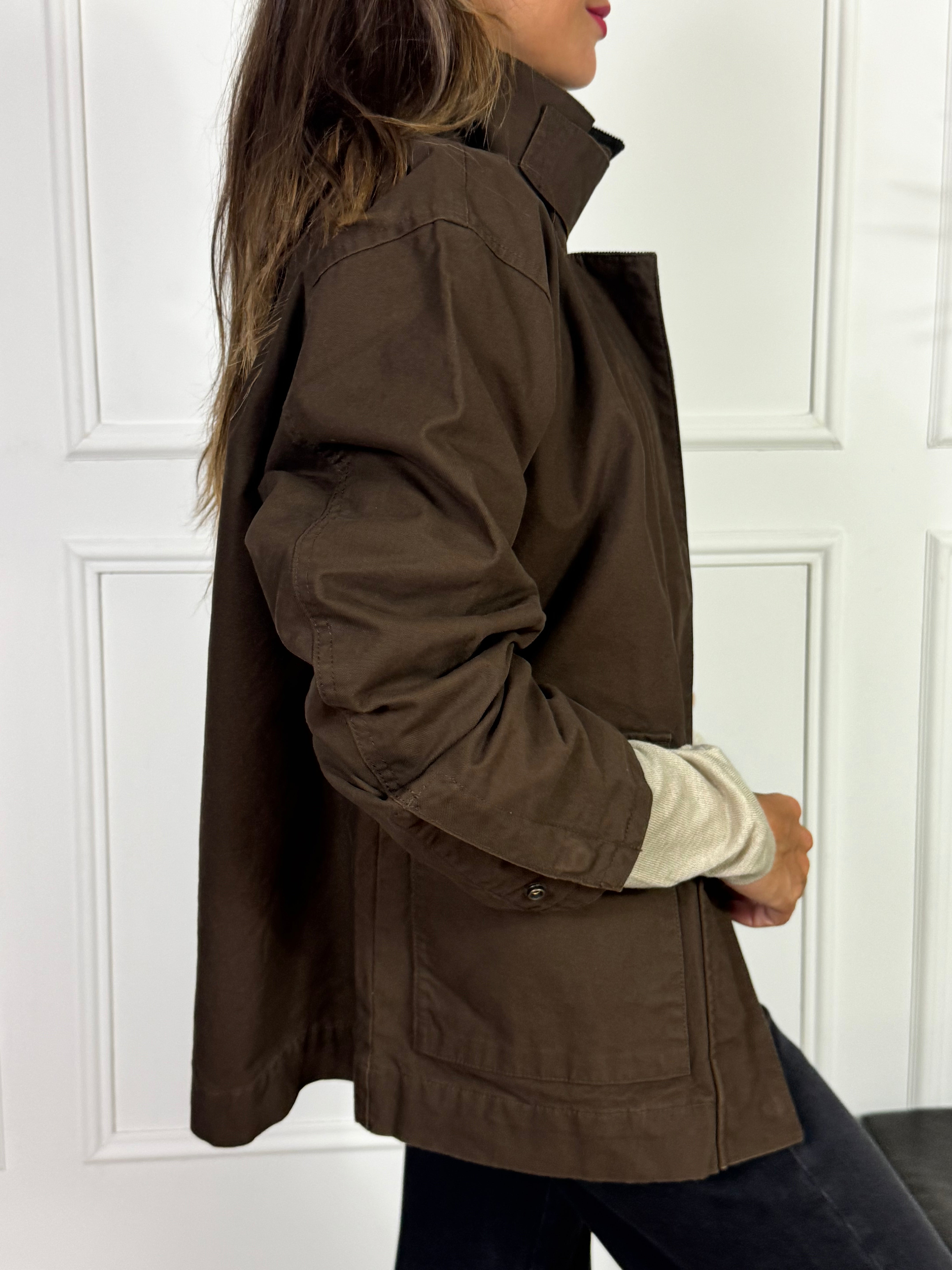 Giacca JJXX ZAGA JACKET - tela cotone colletto velluto