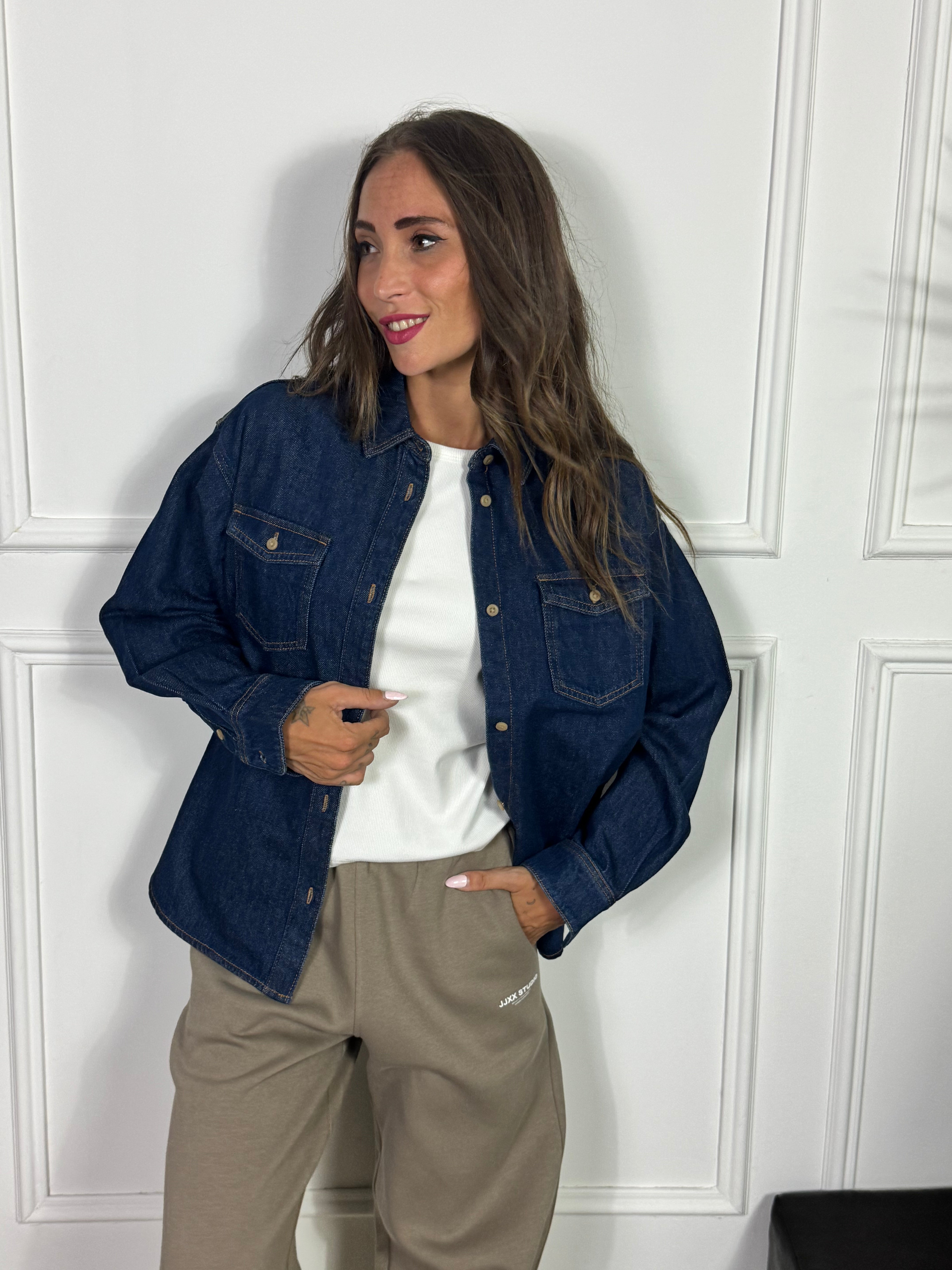 Camicia di jeans JJXX BELLA DENIM con TASCHINI