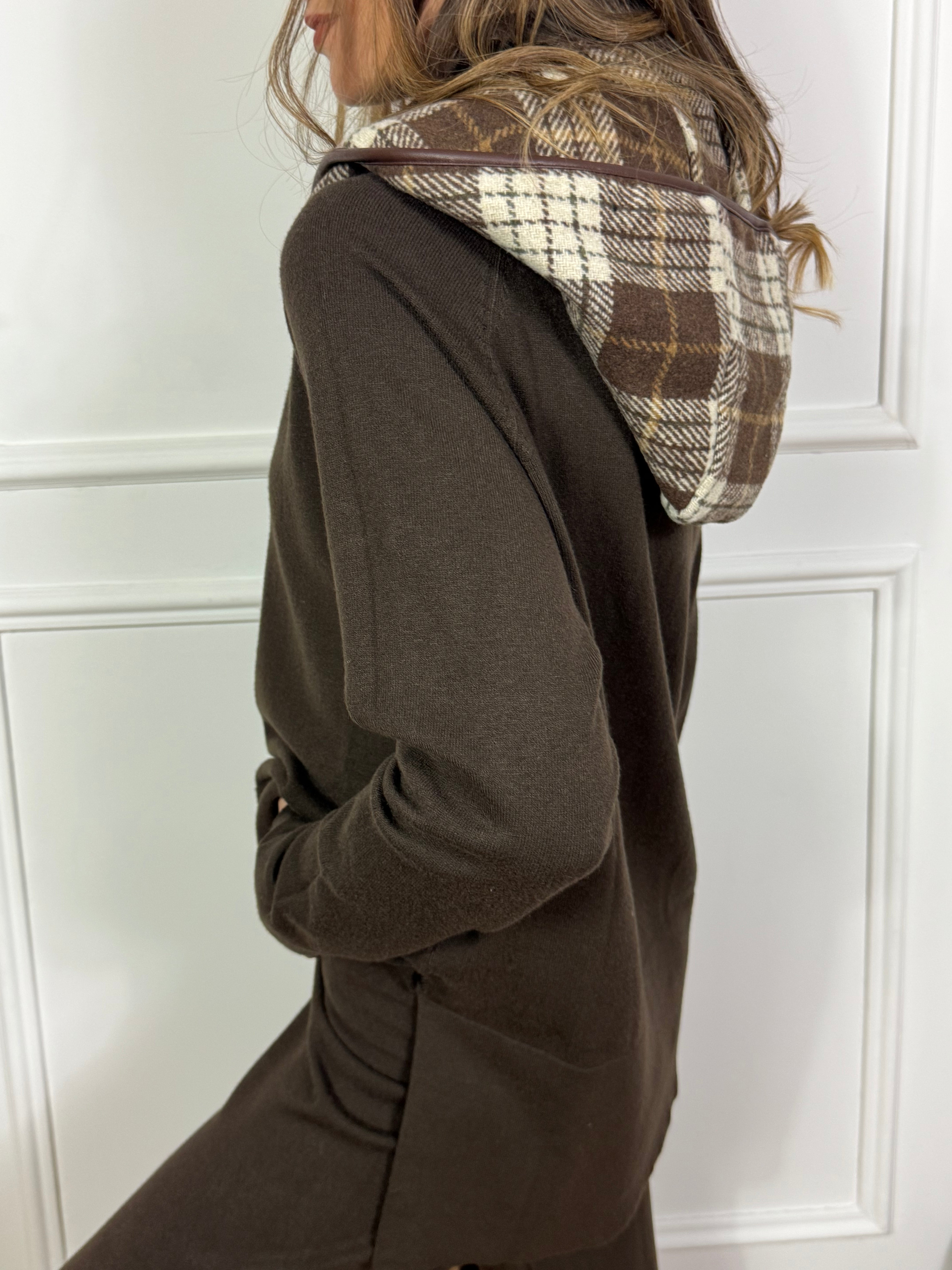 Cappuccio Bandana Victoria ILMH fantasia SCOZZESE