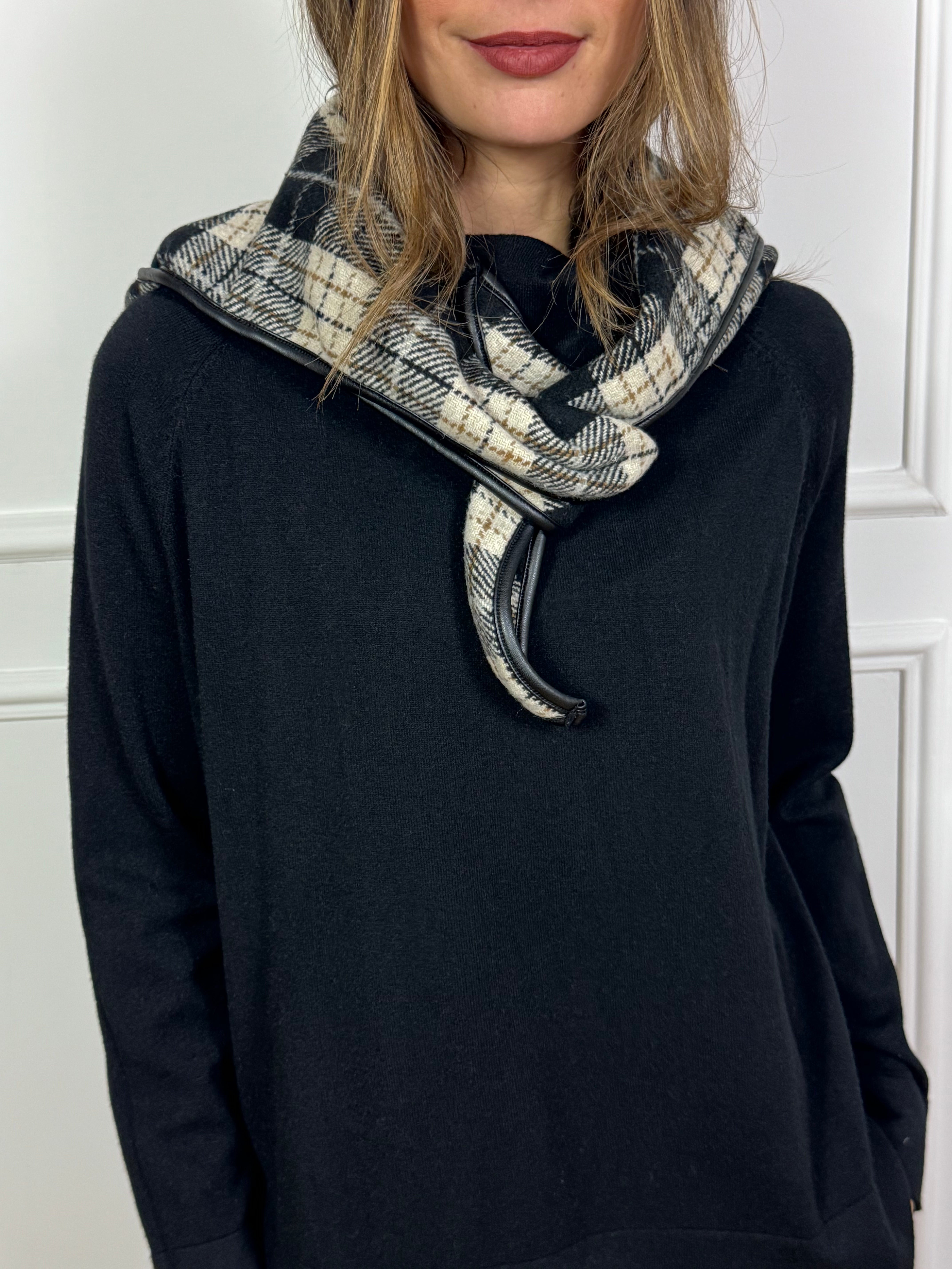 Cappuccio Bandana Victoria ILMH fantasia SCOZZESE