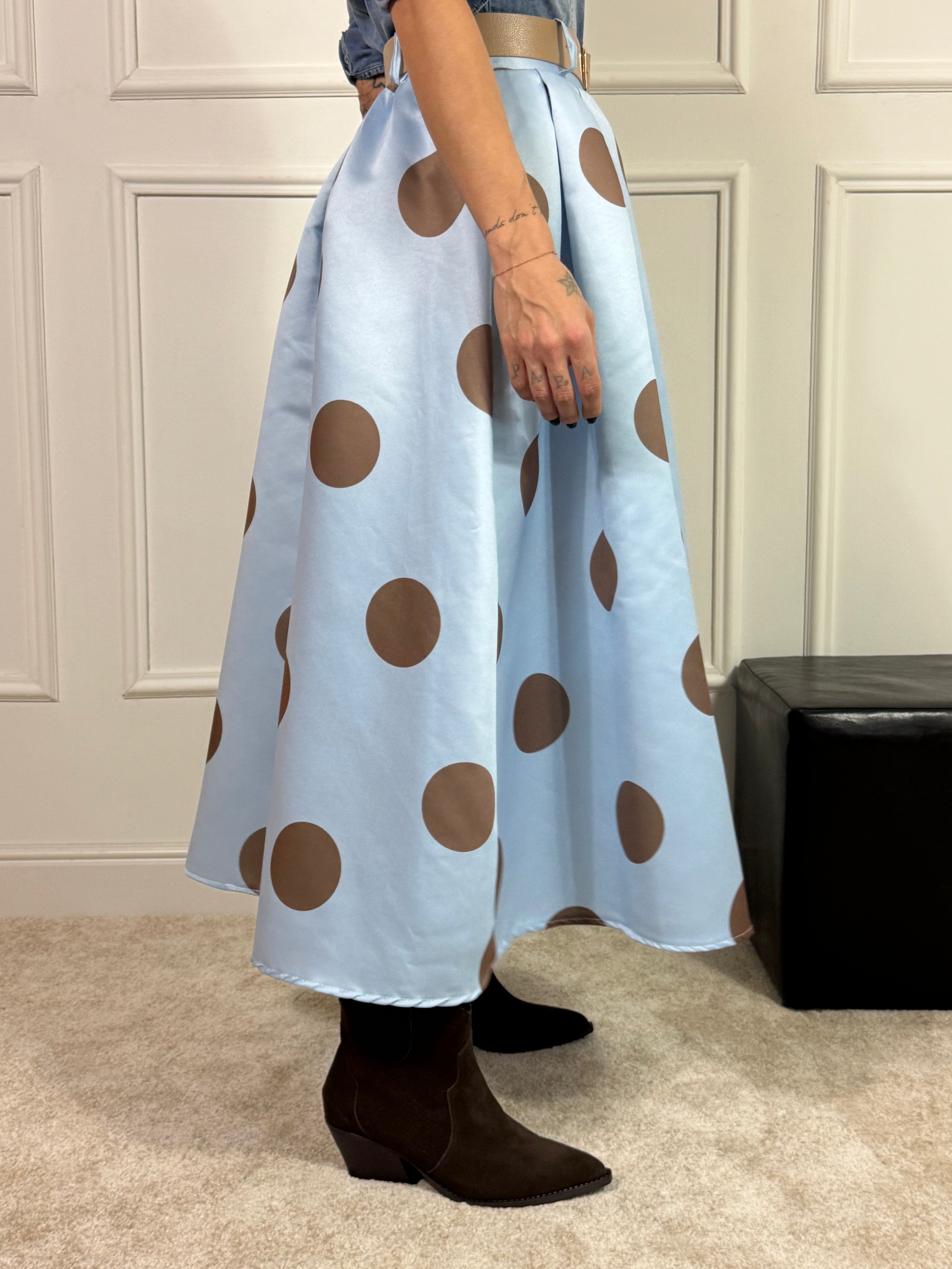 Gonna midi a palloncino Victoria ILMH POIS