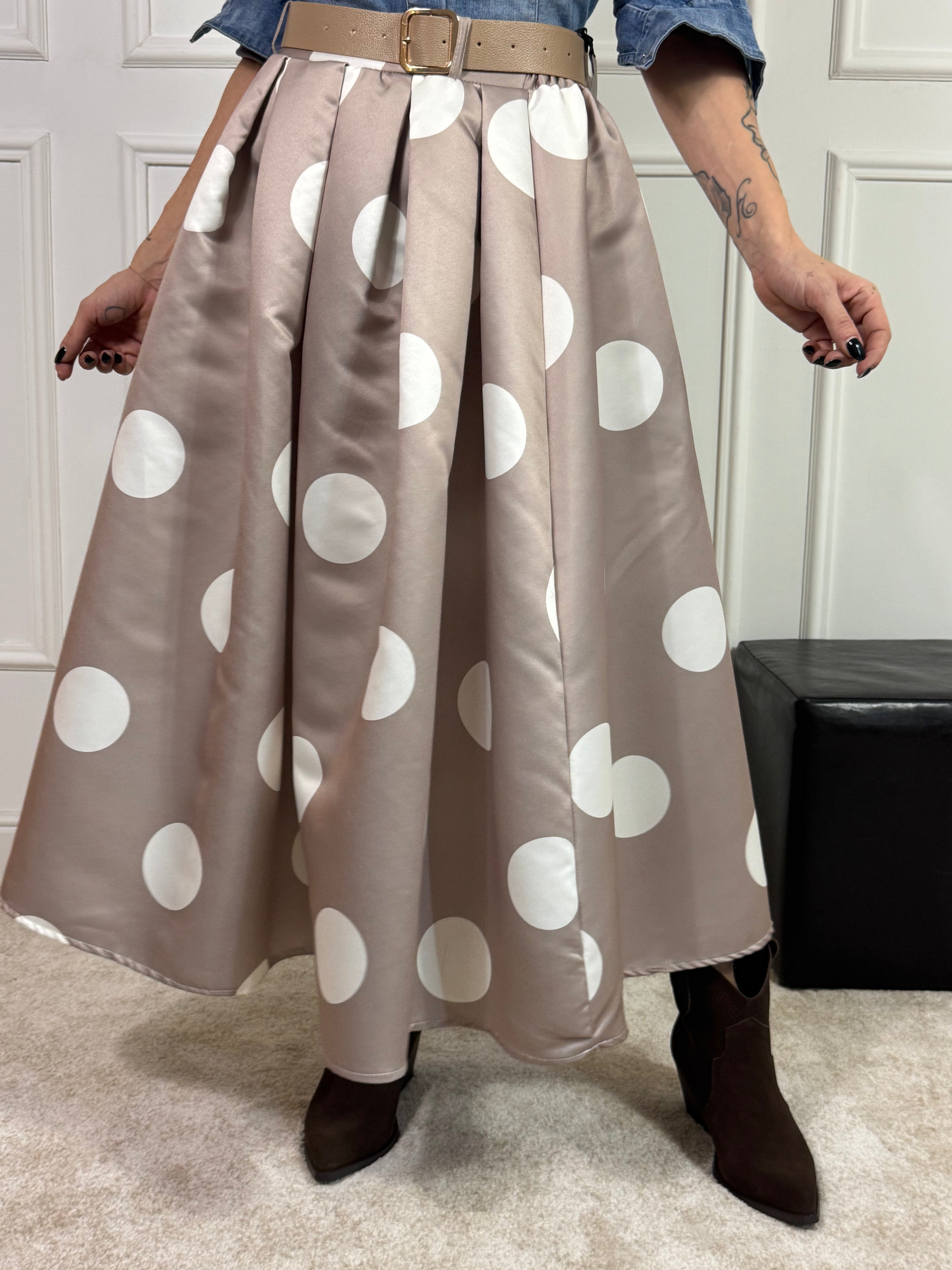 Gonna midi a palloncino Victoria ILMH POIS