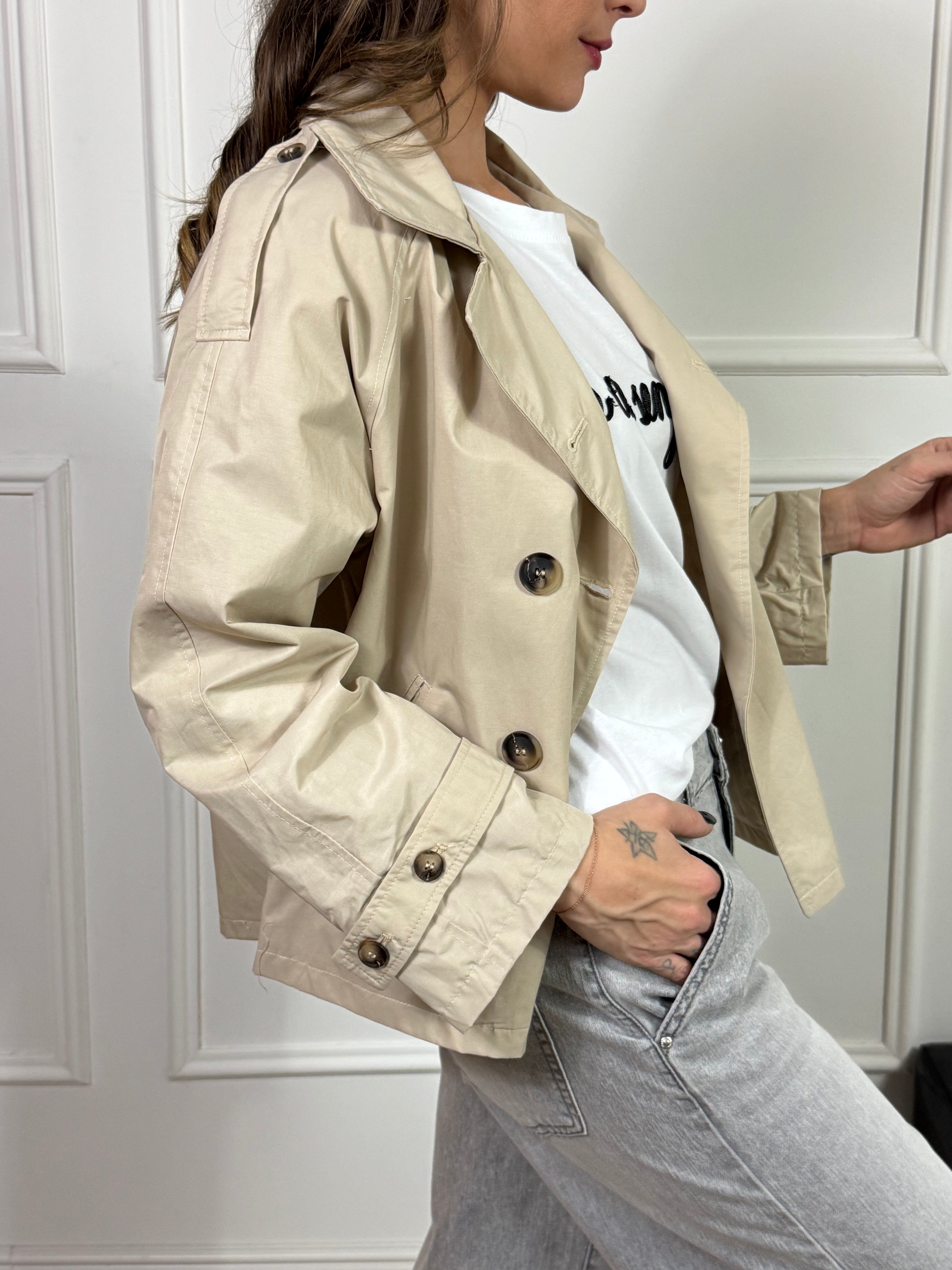 Trench caban Victoria ILMH CORTO