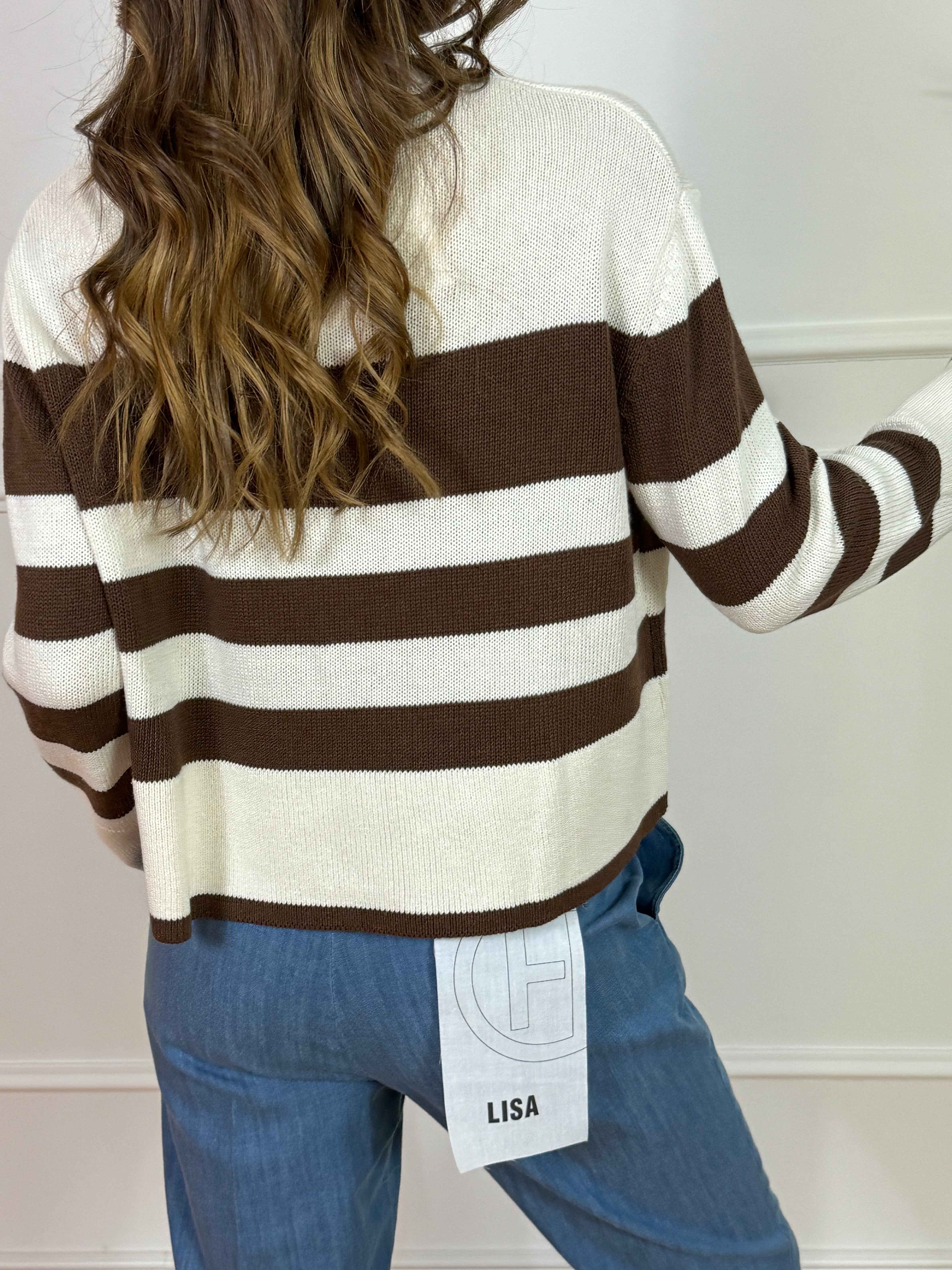 Maglia Have One RIGHE GROSSE con bordino