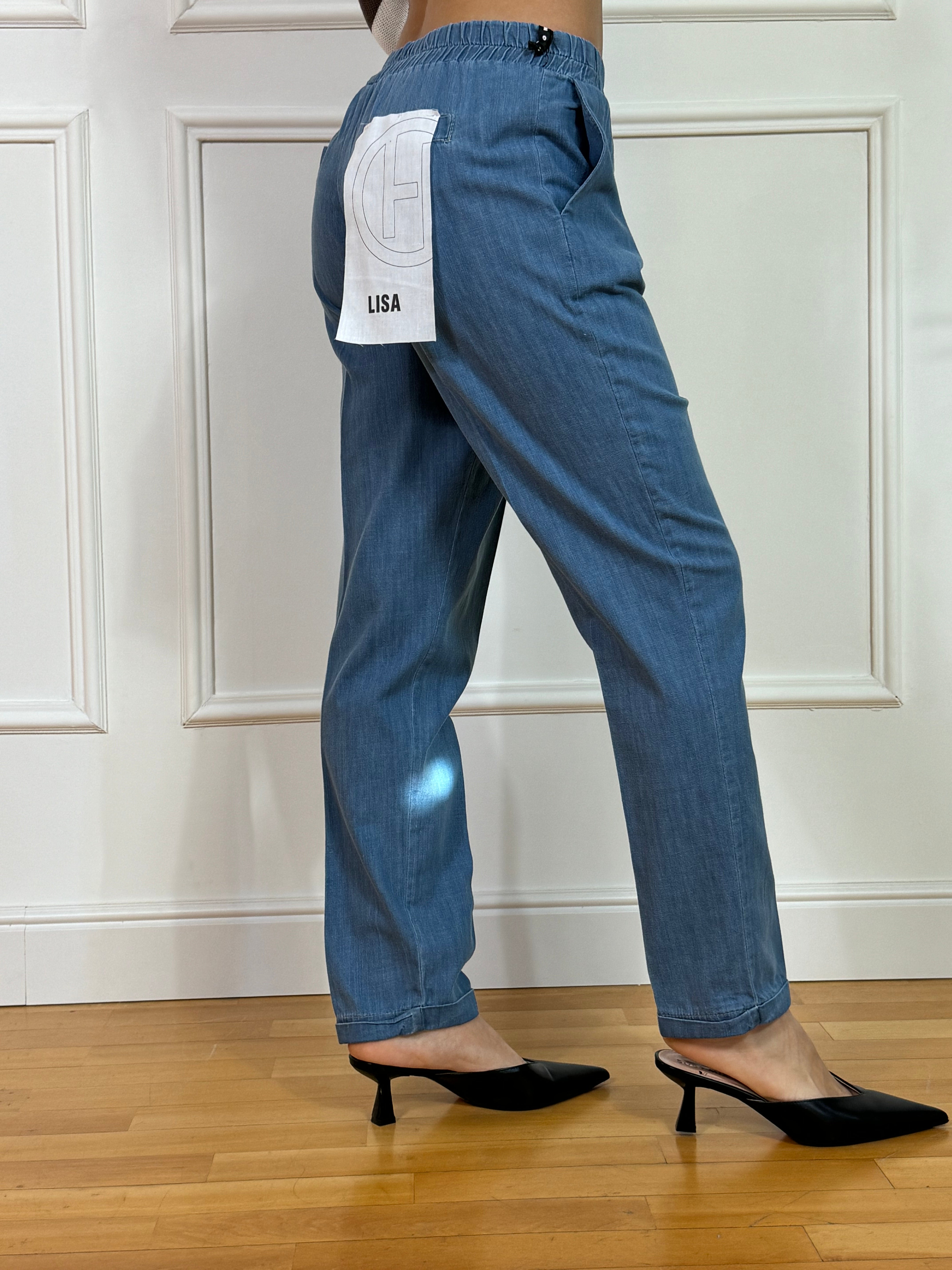 Jeans Have One CHAMBRAY - modello LISA - AZZURRO