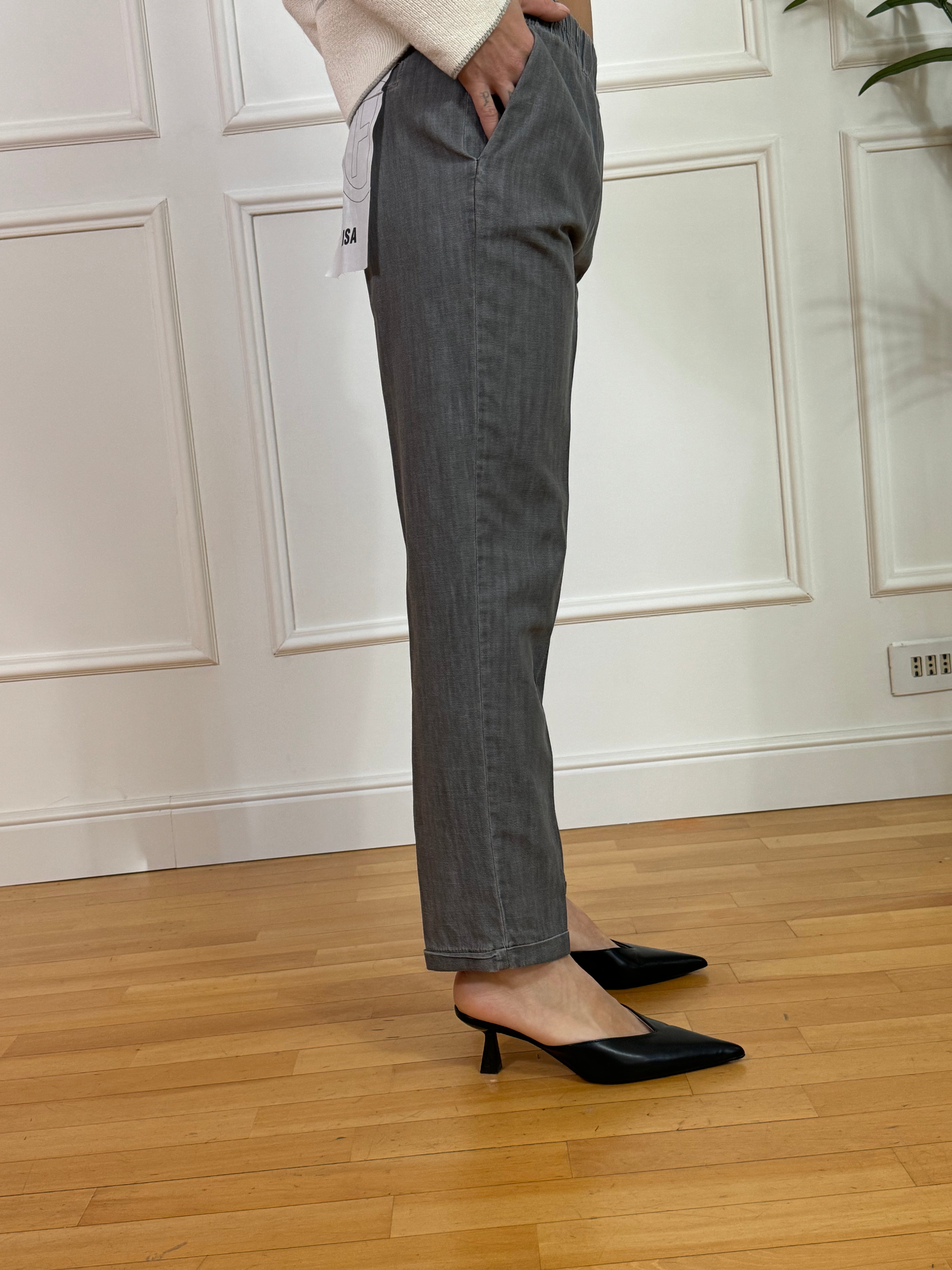 Jeans Have One CHAMBRAY - modello LISA - GRIGIO