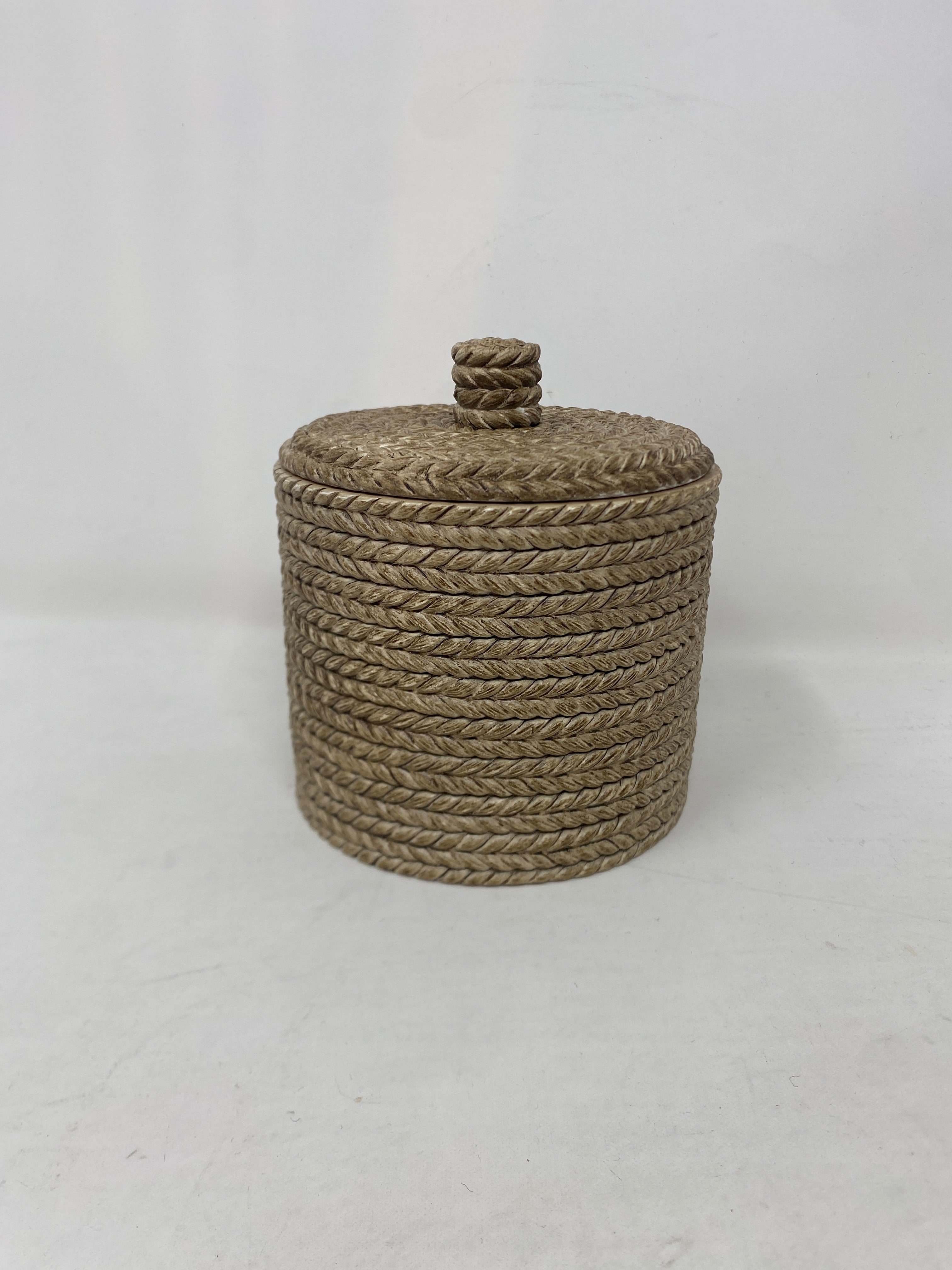 Porta spazzolini intreccio