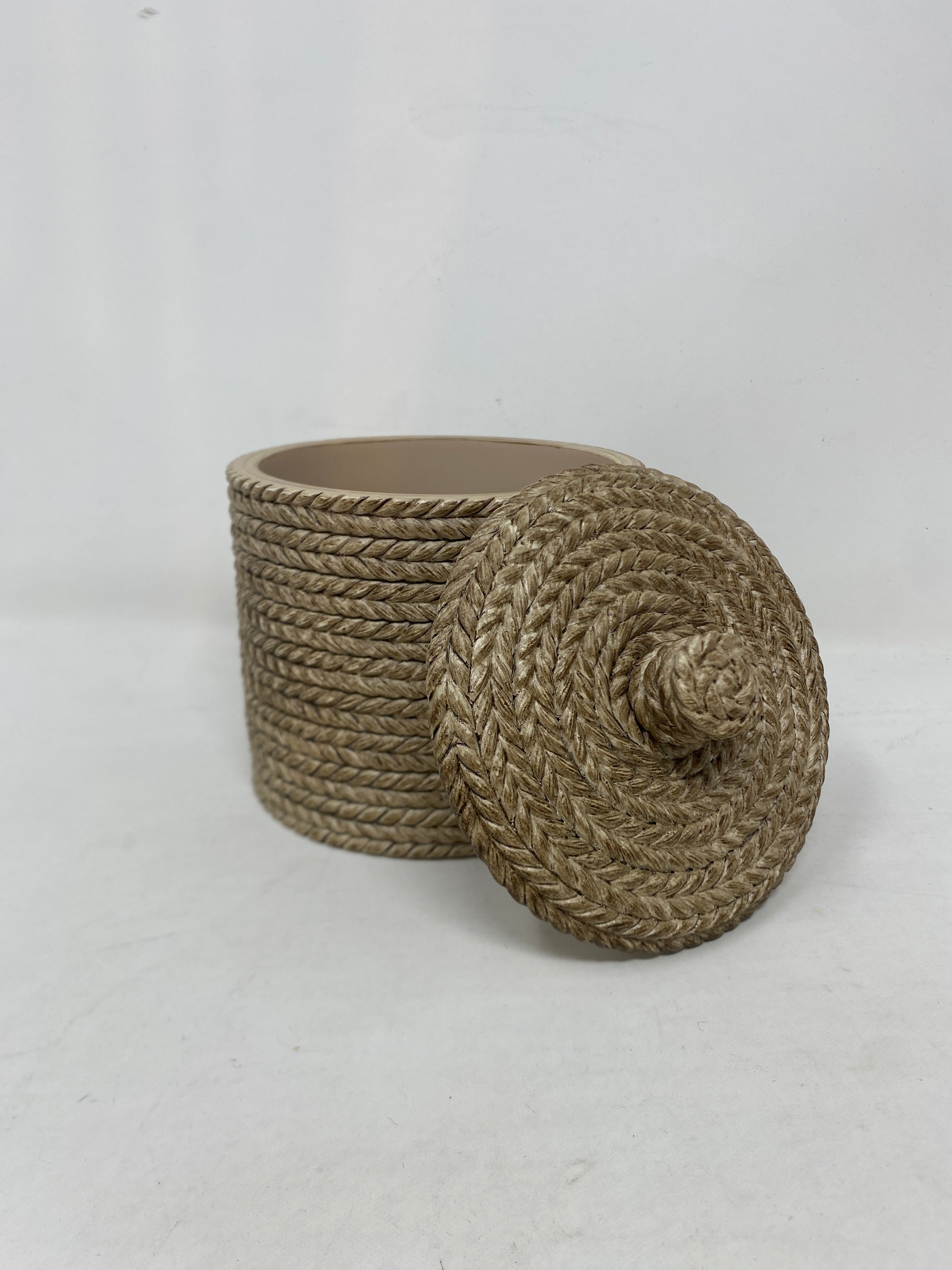 Porta spazzolini intreccio