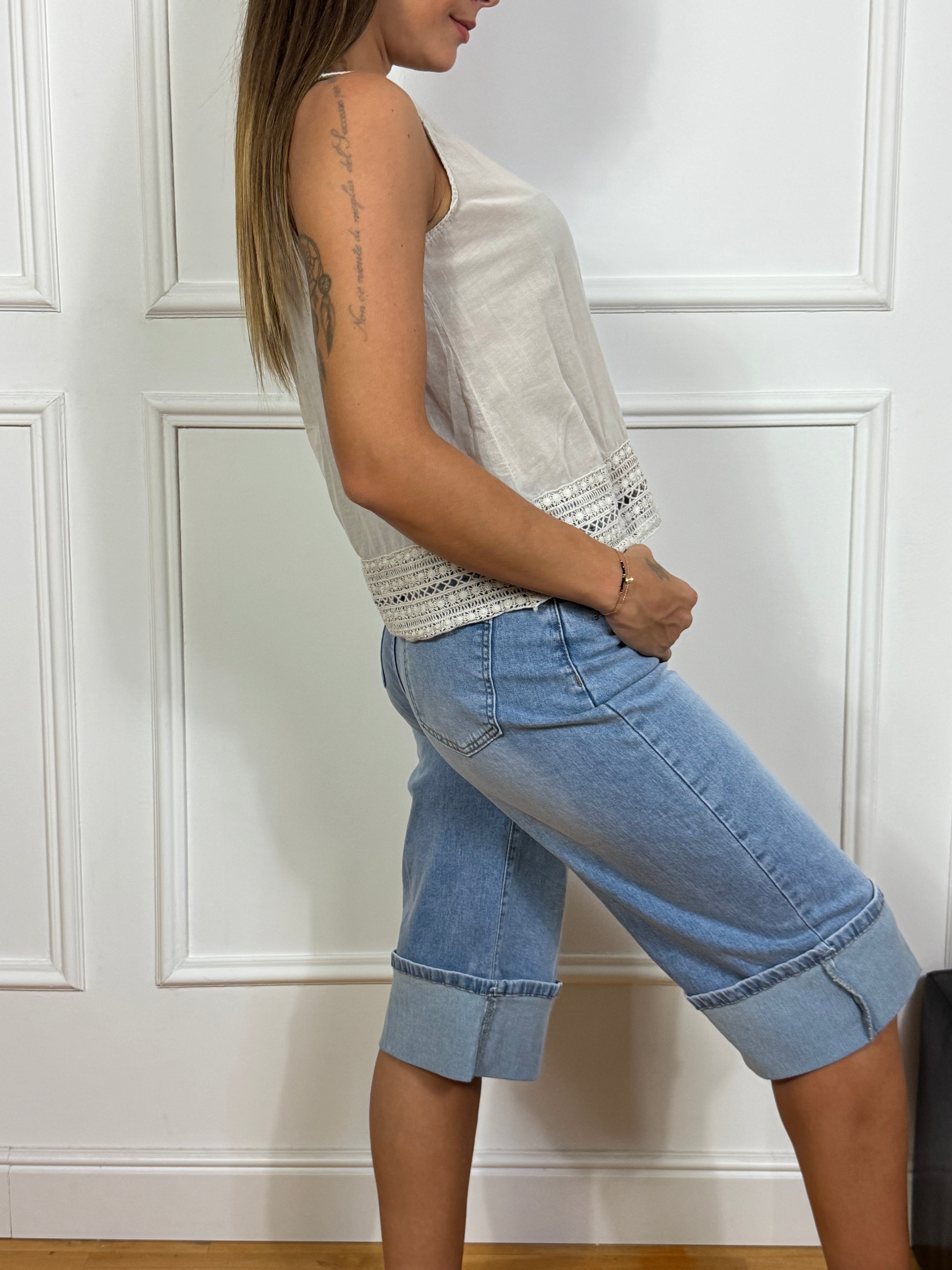 Bermuda di jeans VICTORIA ILMH