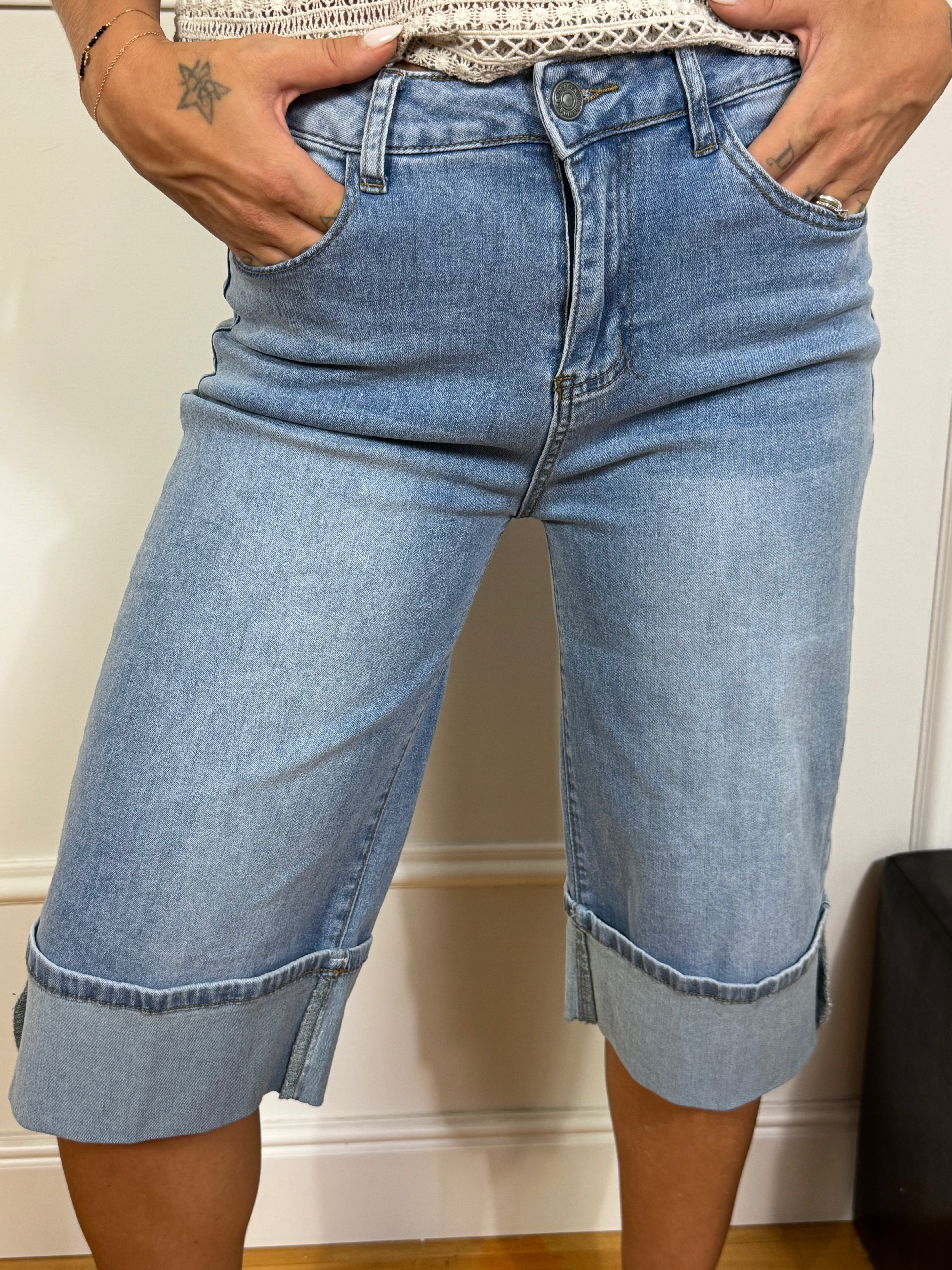 Bermuda di jeans VICTORIA ILMH