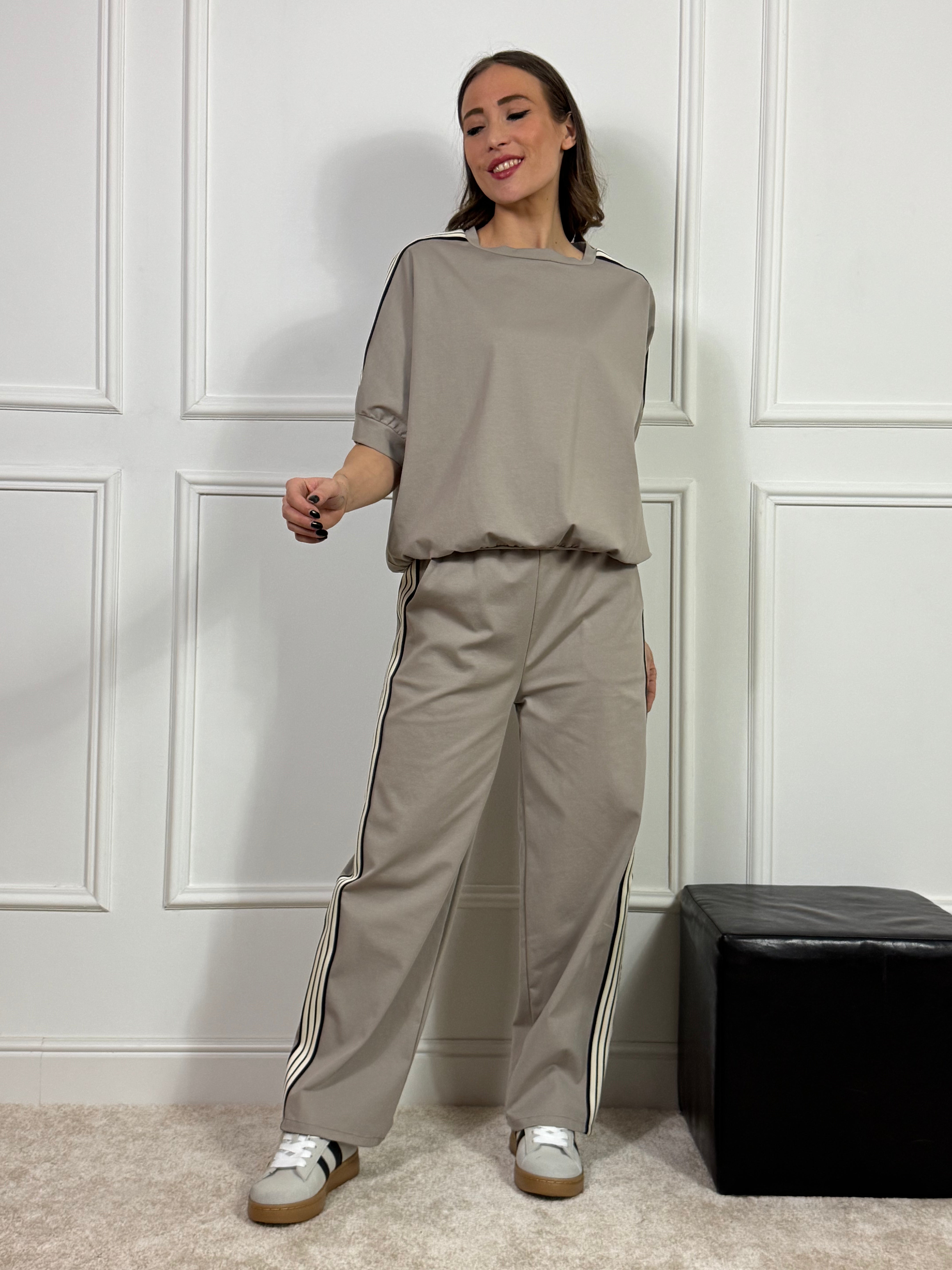 PANTALONE Victoria ILMH con bande laterali